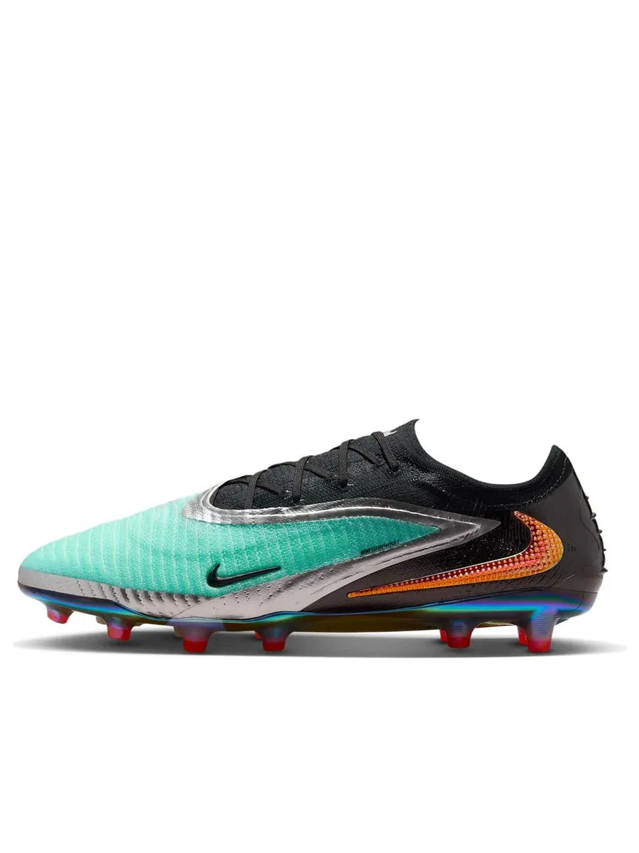 Кроссовки Nike Phantom 6 Low Elite AG 'Chrome Black' — изображение 1 из 6, серебряный