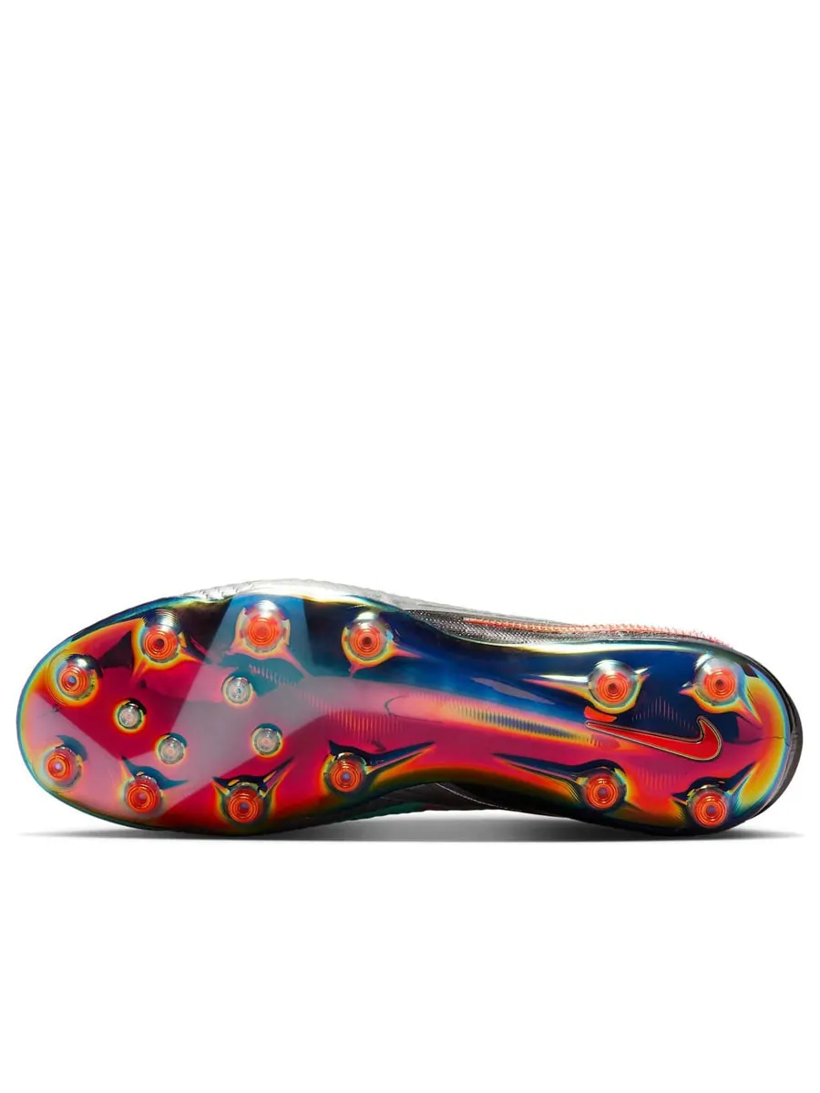 Кроссовки Nike Phantom 6 Low Elite AG 'Chrome Black' — изображение 6 из 6, серебряный