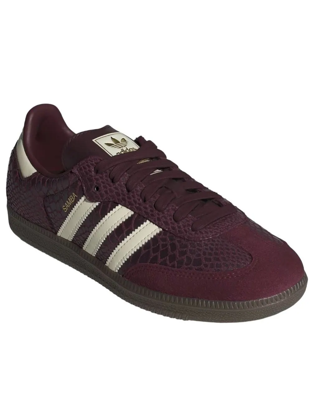 (WMNS) Adidas Samba 'Maroon Python' — изображение 5 из 6