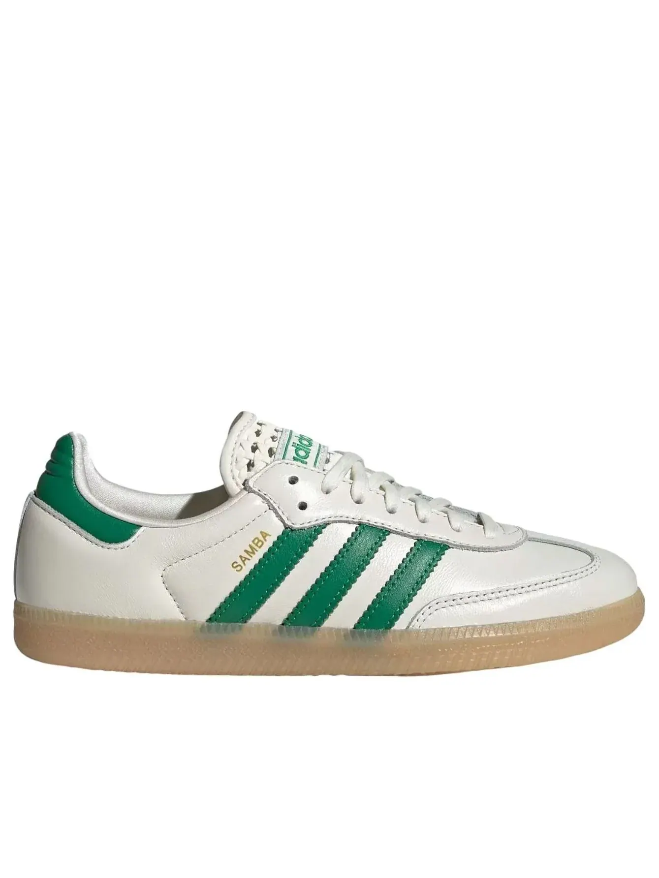 Кроссовки Adidas Samba 'Off White Green Gold Metallic' — изображение 6 из 6, белый