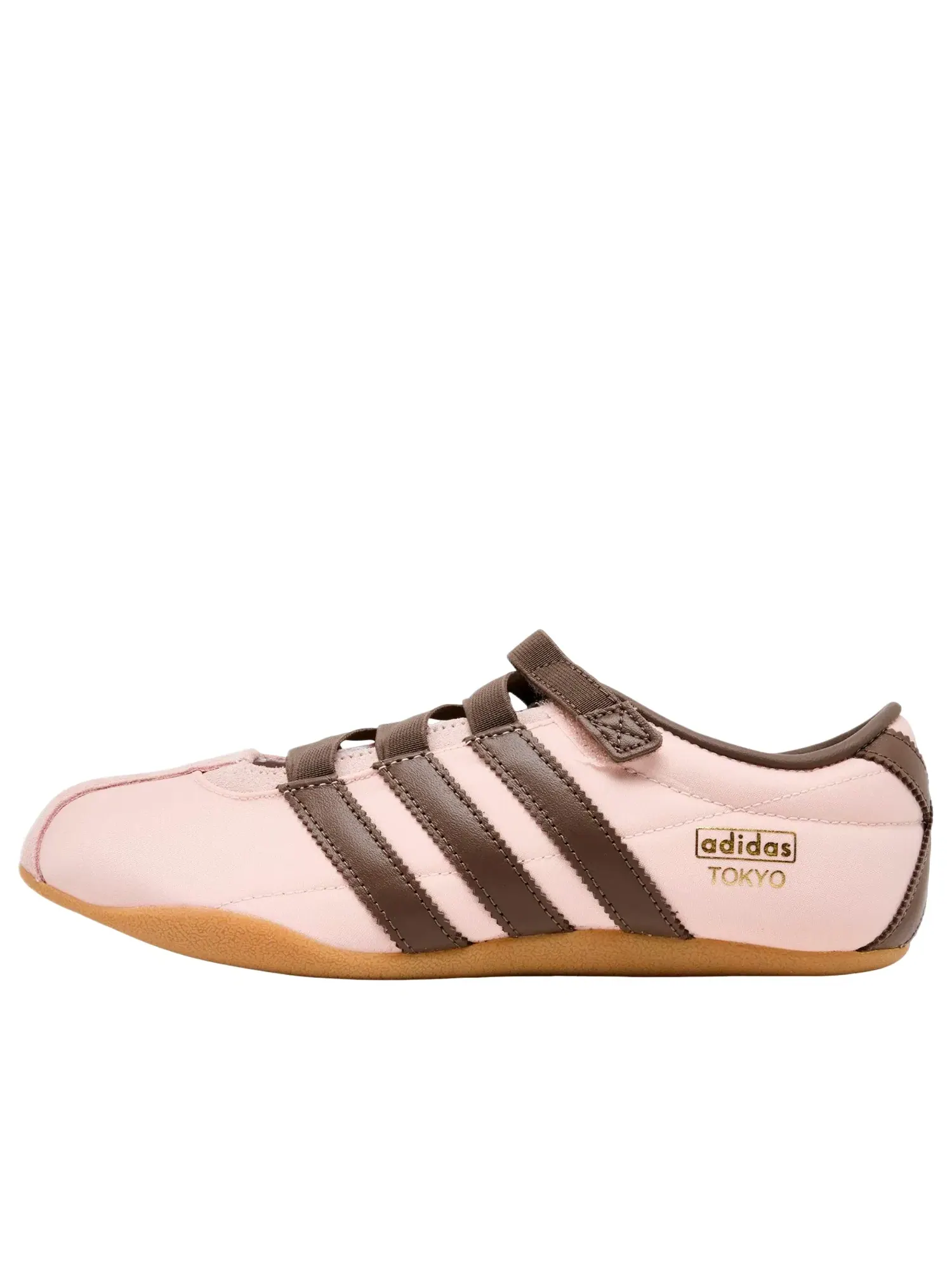 Кроссовки Adidas Tokyo Mary Jane 'Sandy Pink Earth Strata Gold Metallic' IH4000 — изображение 1 из 5, розовый
