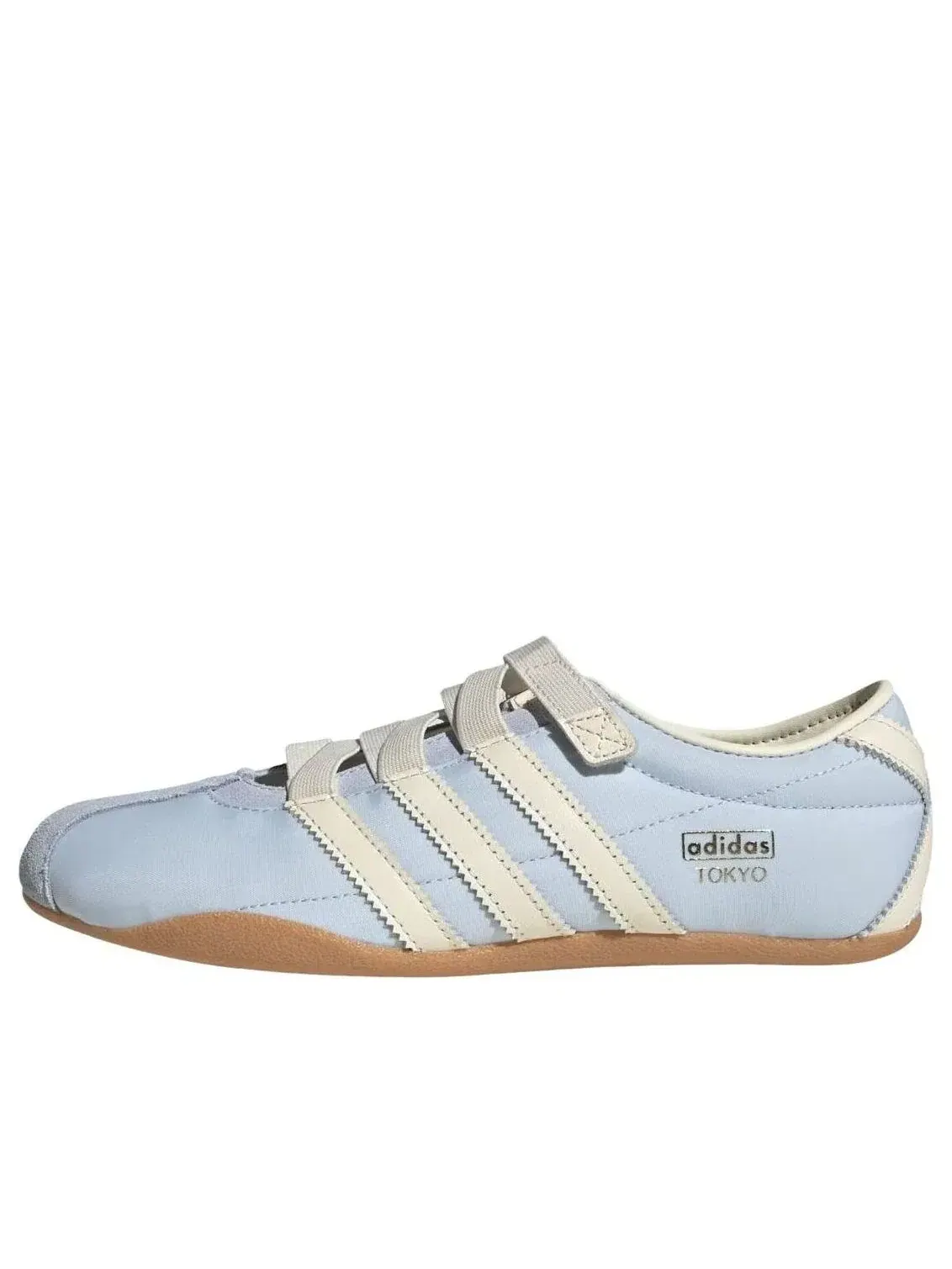 Женские кроссовки-балетки с ремешком на липучке Tokyo Adidas — изображение 1 из 5, синий