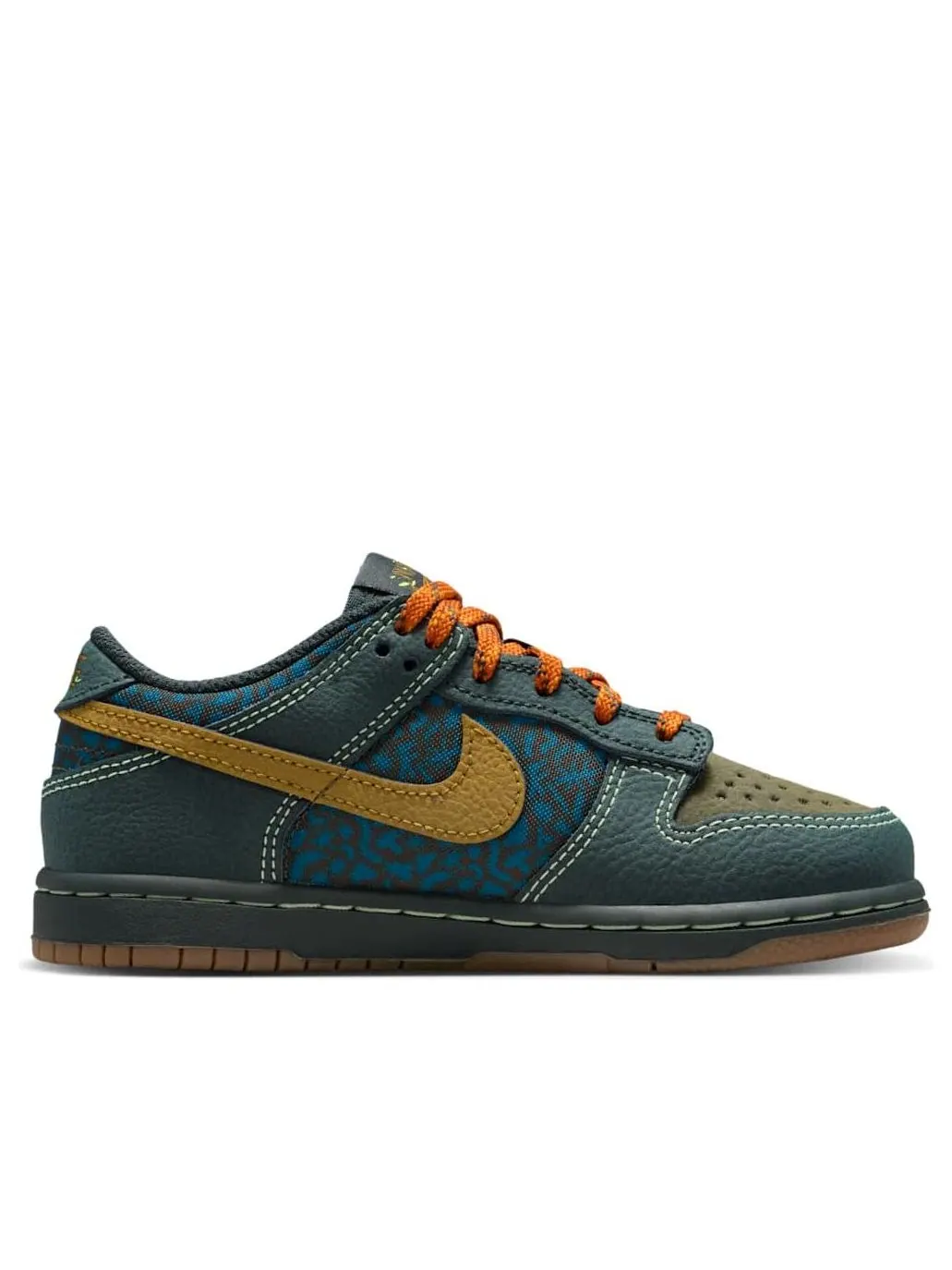 (PS) Nike Dunk Low 'Seaweed Cargo Khaki Ochre' — изображение 6 из 6, хаки/зеленый