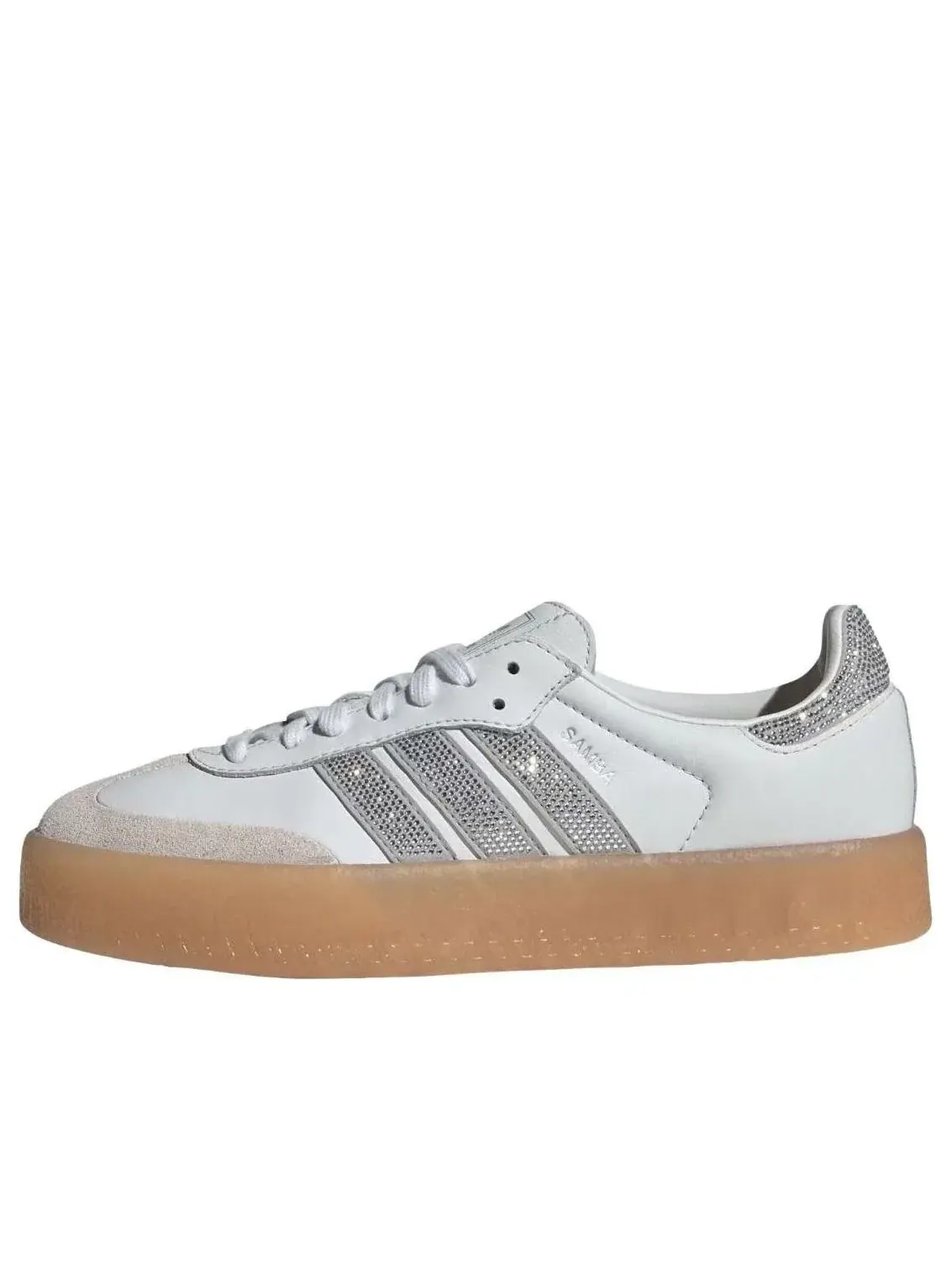Кроссовки Adidas Sambae 'White Silver Metallic' IH4046 — изображение 1 из 5, белый