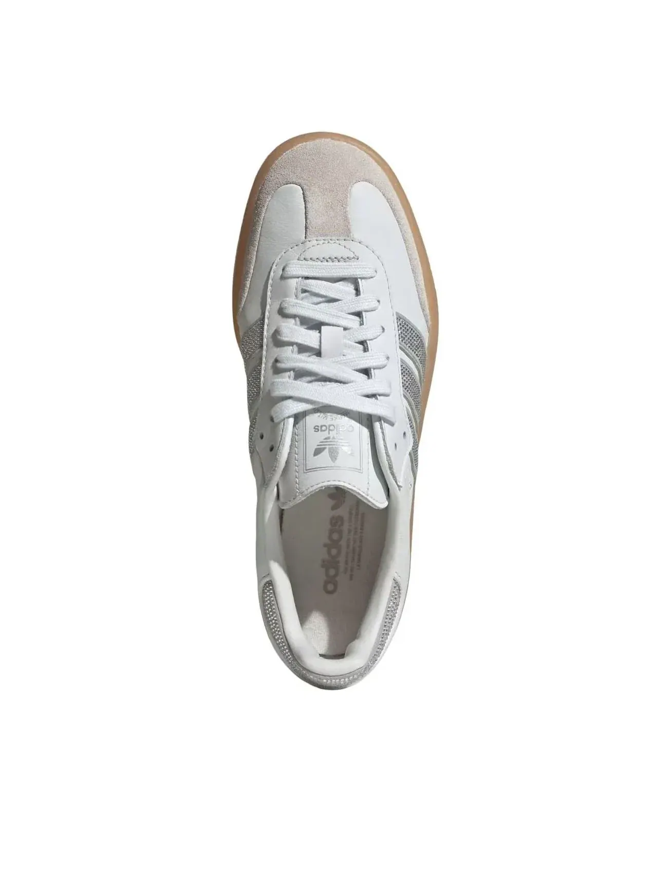 Кроссовки Adidas Sambae 'White Silver Metallic' IH4046 — изображение 2 из 5, белый