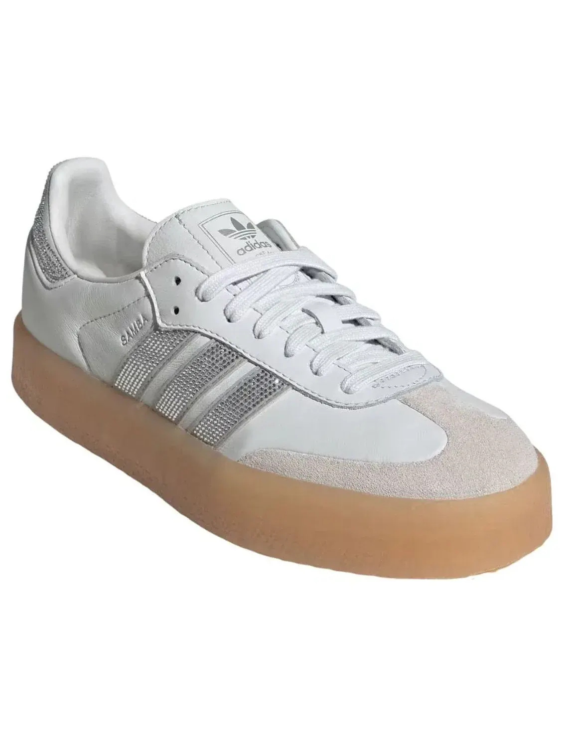 Кроссовки Adidas Sambae 'White Silver Metallic' IH4046 — изображение 4 из 5, белый