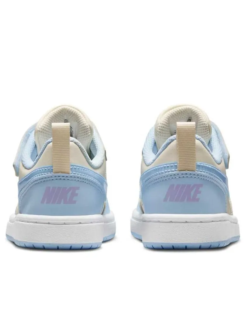 Кроссовки (PS) Nike Court Borough Low Recraft 'Soft Pearl Celestine Blue' — изображение 3 из 6, синий
