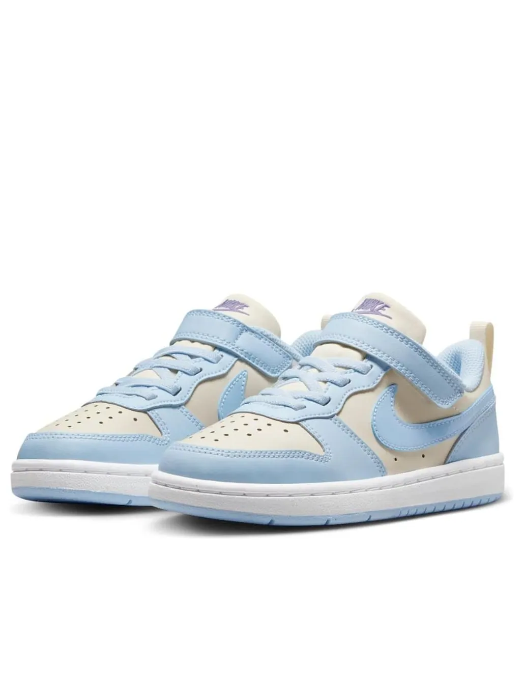 Кроссовки (PS) Nike Court Borough Low Recraft 'Soft Pearl Celestine Blue' — изображение 4 из 6, синий