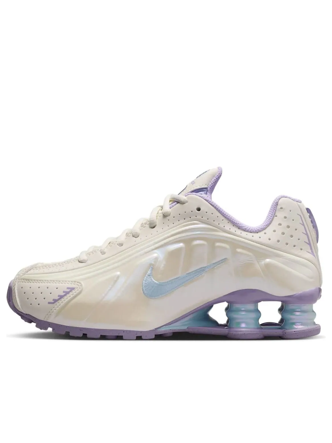 Кроссовки (GS) Nike Shox R4 'Soft Pearl Hydrangeas' — изображение 1 из 6, белый