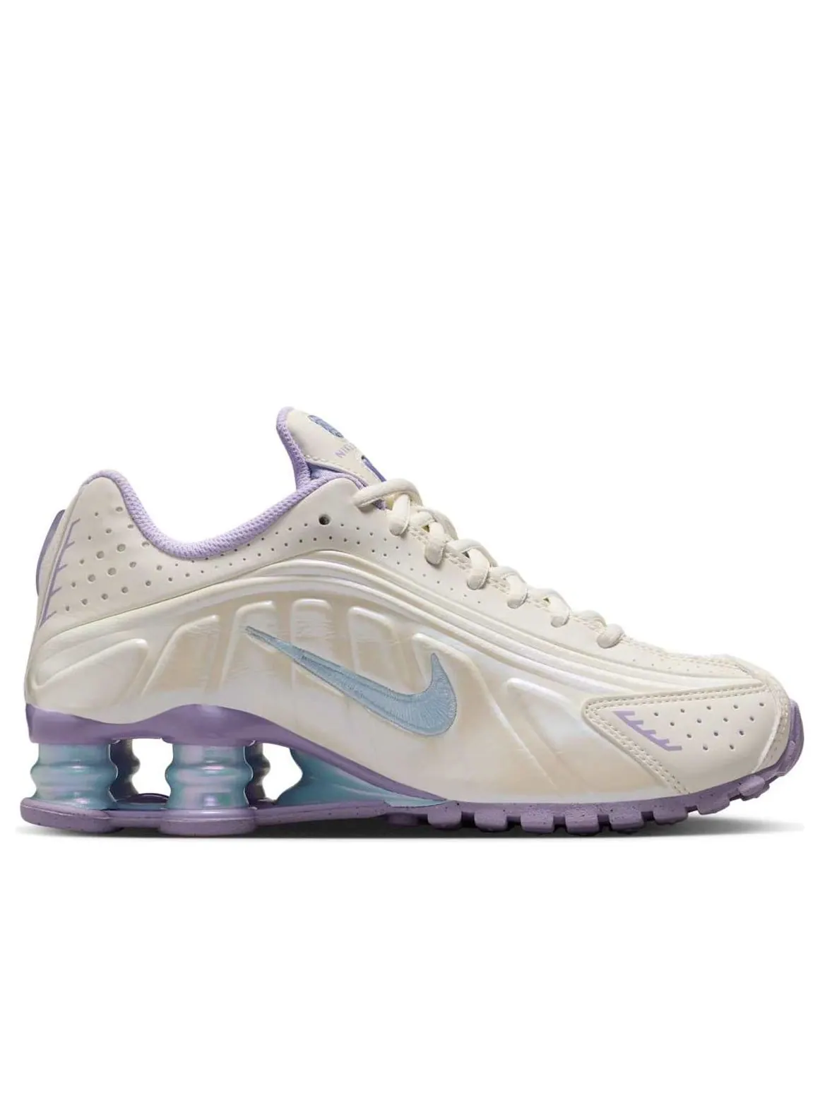 Кроссовки (GS) Nike Shox R4 'Soft Pearl Hydrangeas' — изображение 6 из 6, белый