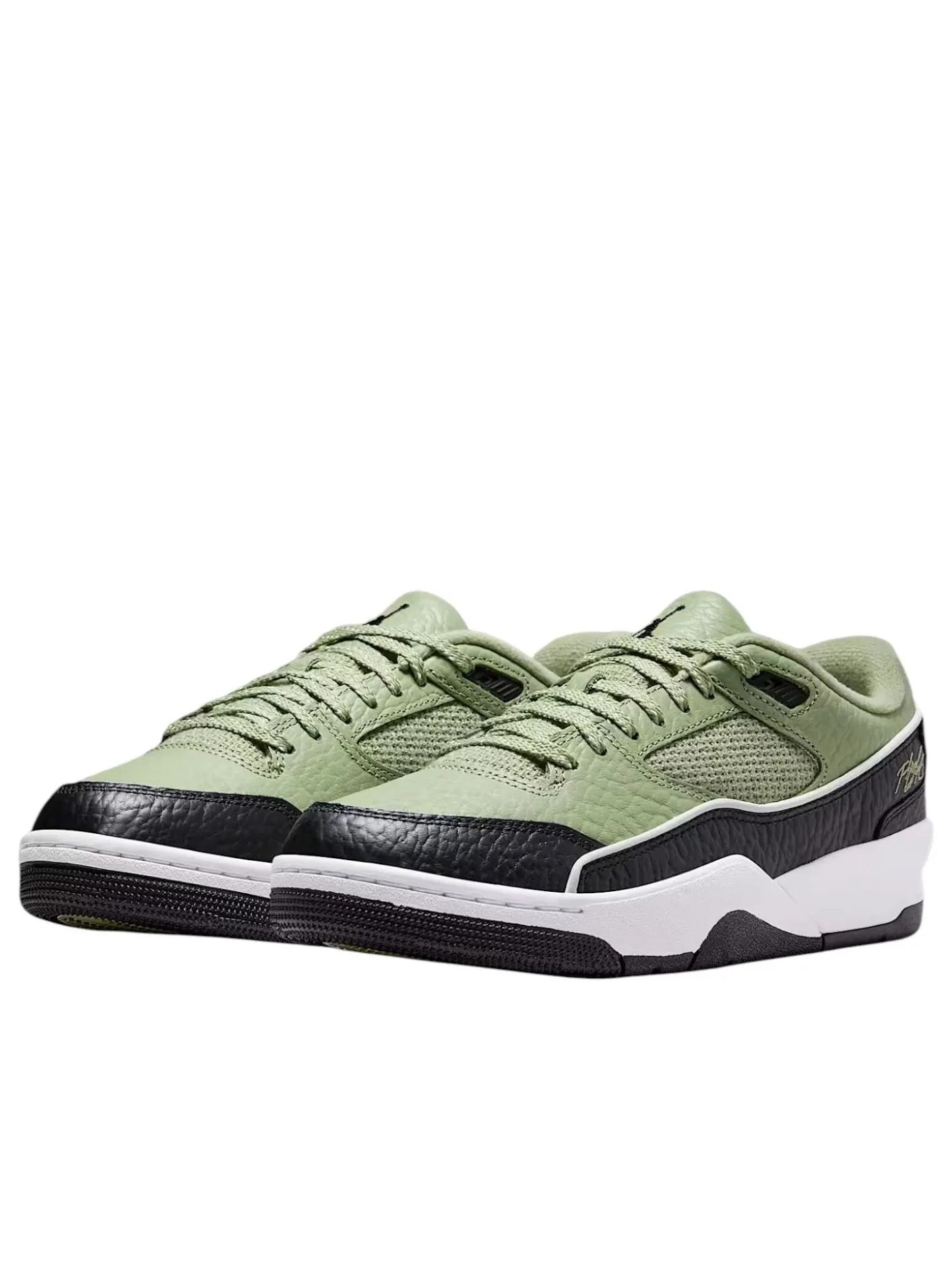 Air Jordan Flight Court 'Olive Aura Black' — изображение 3 из 6, зеленый/оливковый/черный