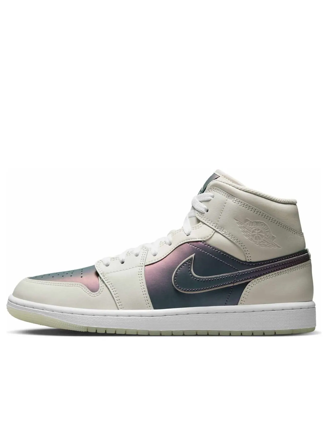 Кроссовки Air Jordan 1 Mid 'Phantom' — изображение 1 из 6, серый