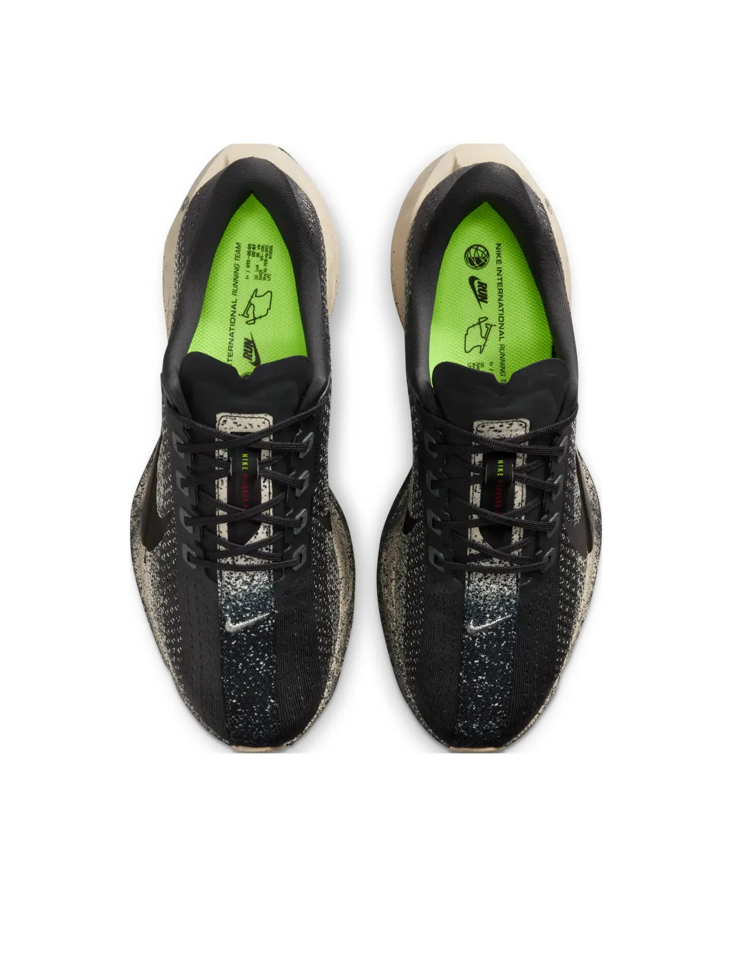 Кроссовки Nike Pegasus Plus 'Oatmeal Anthracite' — изображение 4 из 7, черный