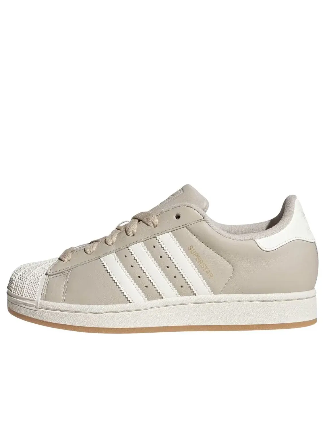 Кроссовки (WMNS) Adidas Superstar II 'Beige Off White' — изображение 1 из 5, бежевый