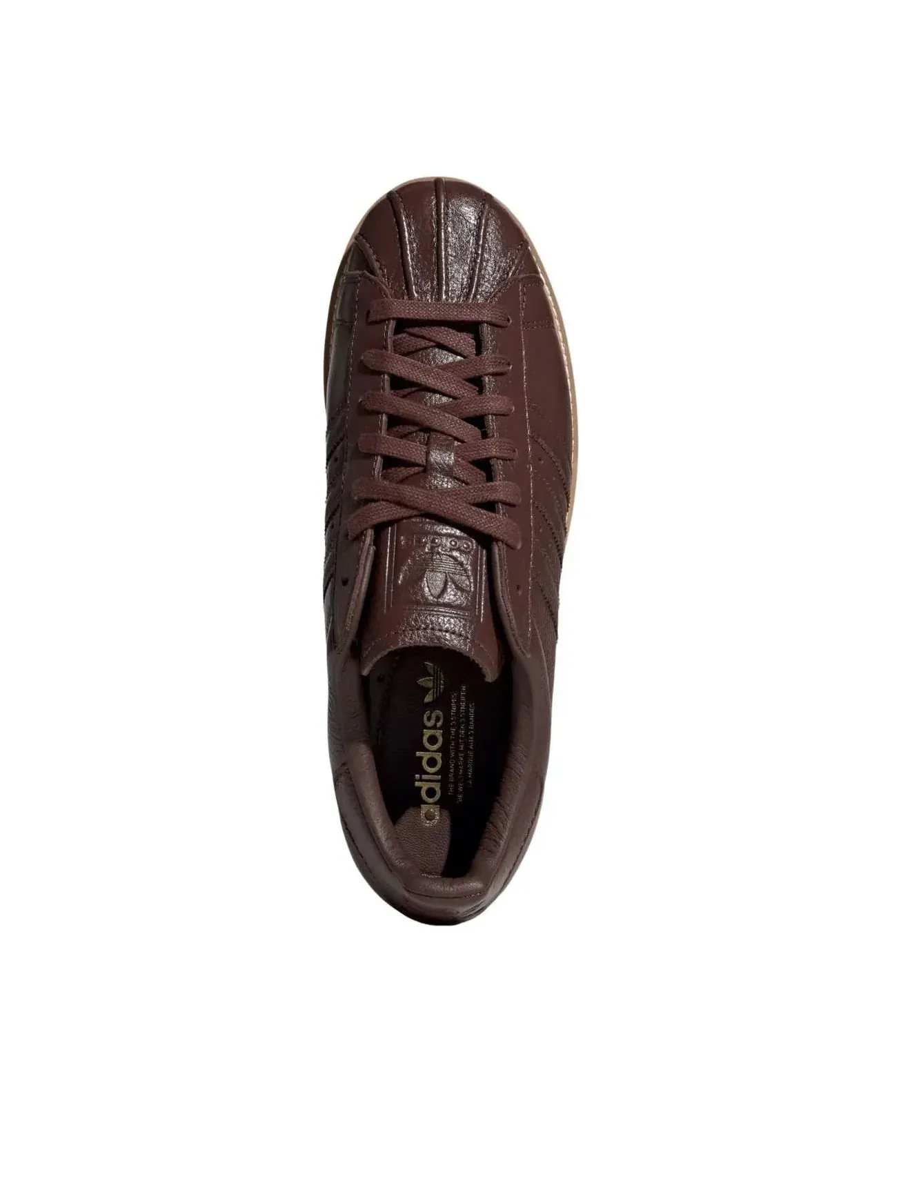 Кроссовки Adidas Superstar Lux 'Sandstone' — изображение 2 из 5, коричневый