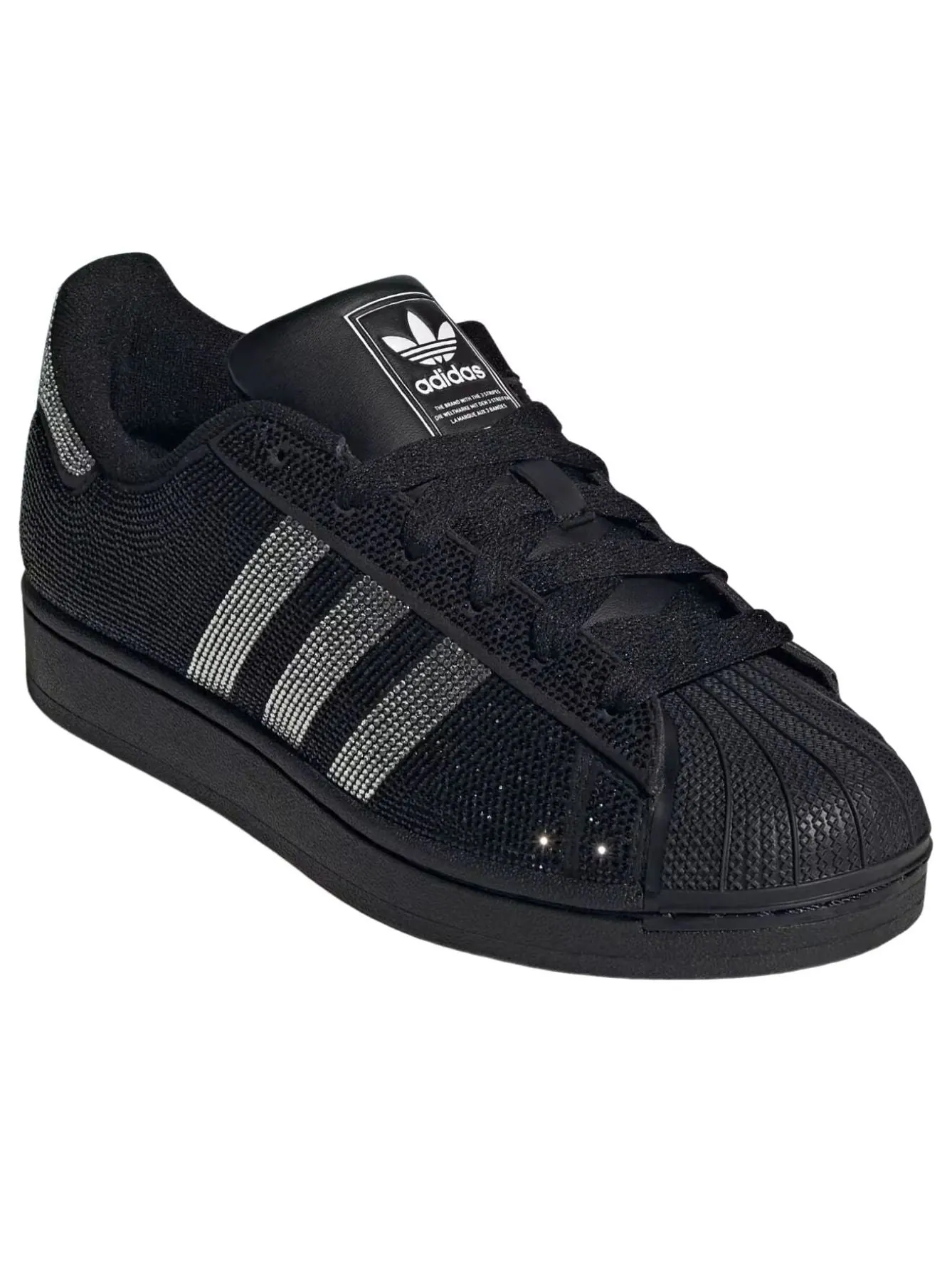 (WMNS) Adidas Superstar II 'Core Black Silver Metallic Off White' — изображение 2 из 6