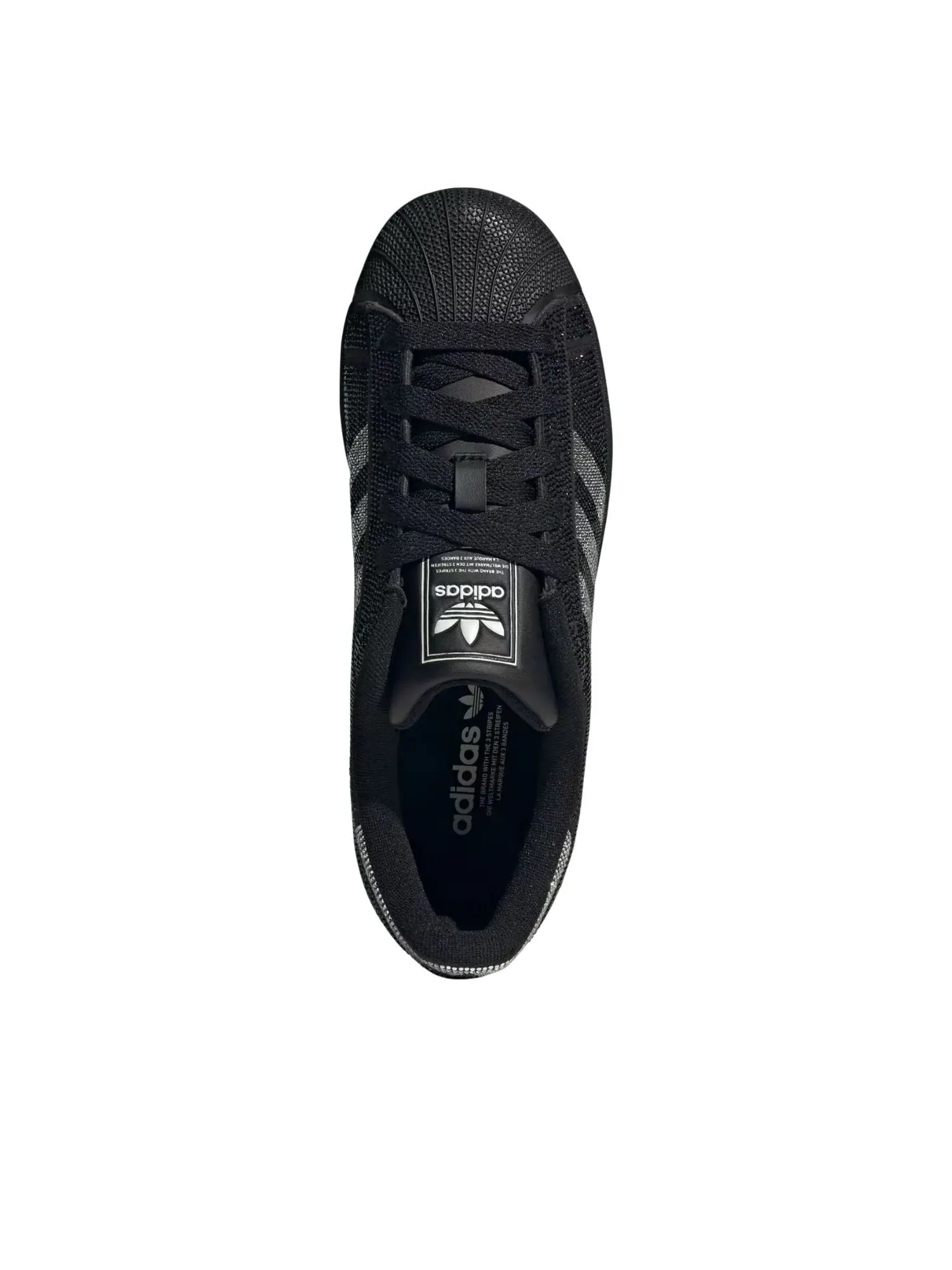 (WMNS) Adidas Superstar II 'Core Black Silver Metallic Off White' — изображение 4 из 6