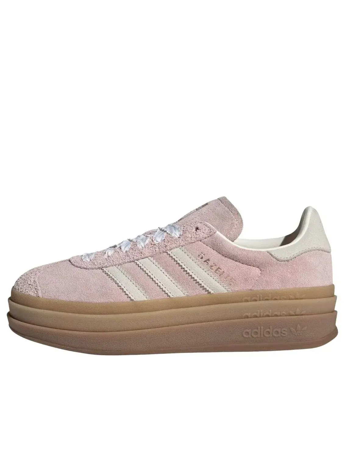 Кроссовки (WMNS) Adidas Gazelle Bold 'Sandy Pink Gum' — изображение 1 из 5, розовый