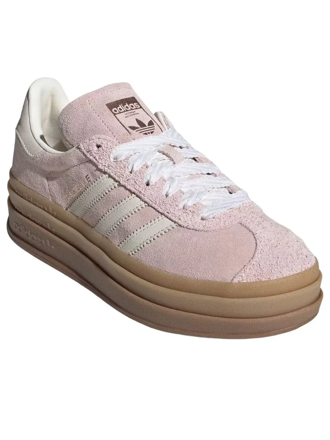 Кроссовки (WMNS) Adidas Gazelle Bold 'Sandy Pink Gum' — изображение 4 из 5, розовый
