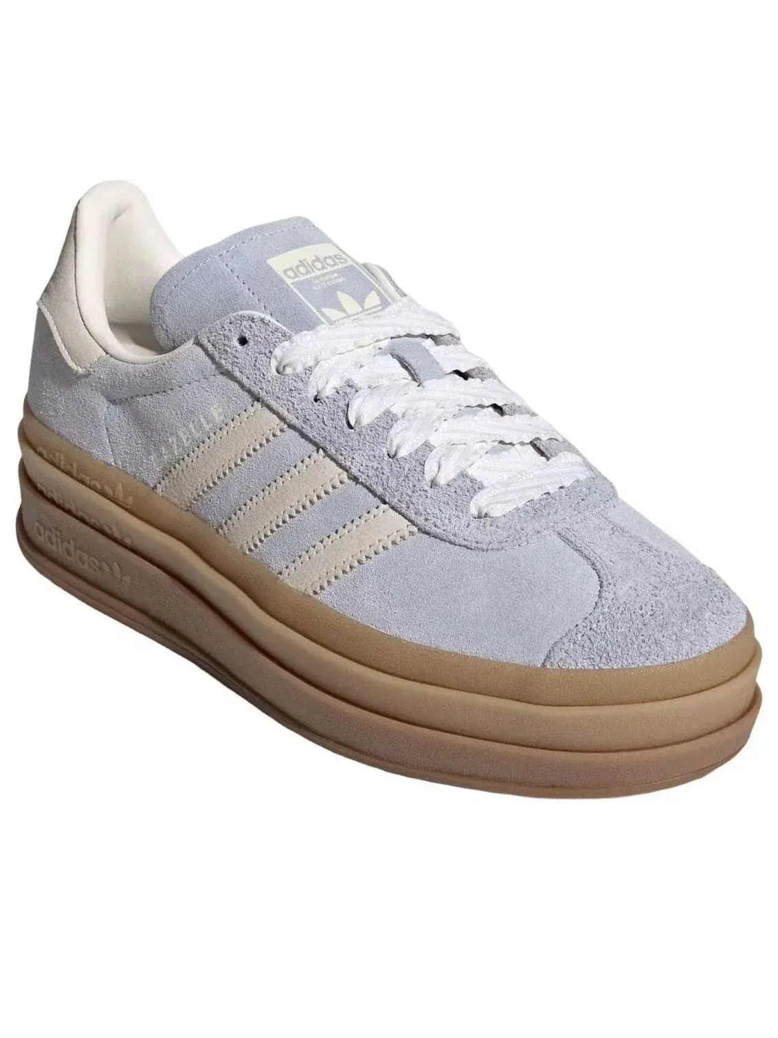 Кроссовки Adidas Gazelle Bold 'Crystal Sky Chalk Pearl' IH4210 — изображение 4 из 5, синий
