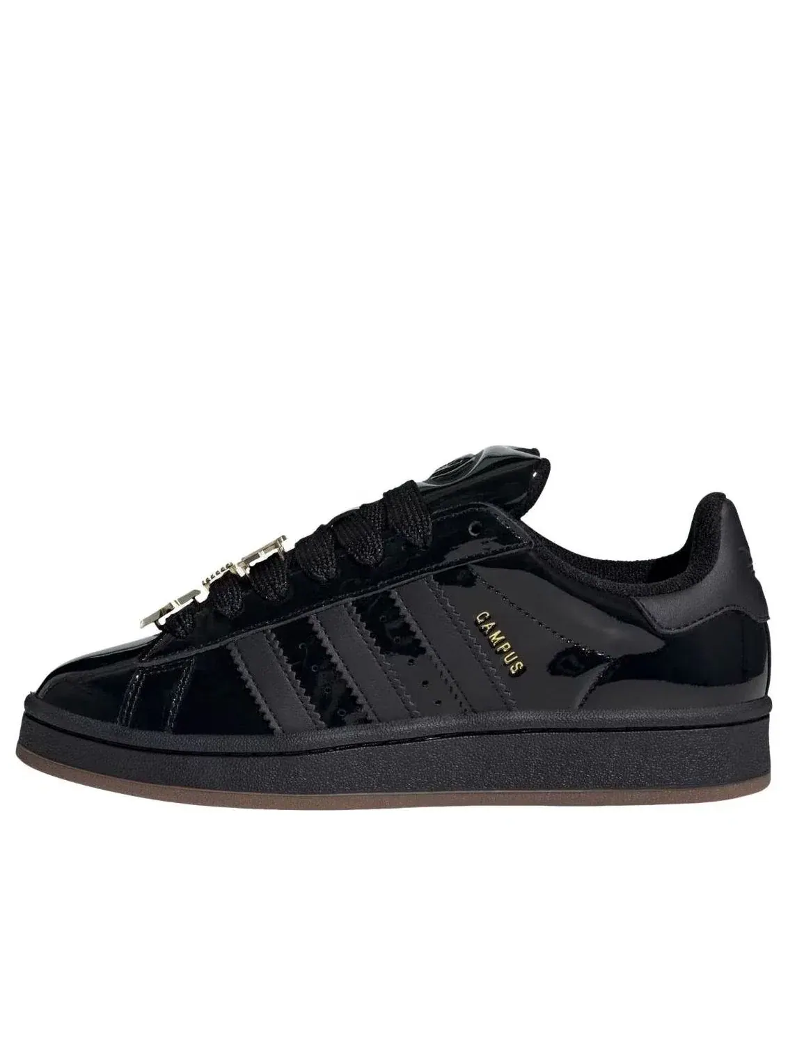 Кроссовки Adidas Campus 00S 'Black Gold Metallic' IH4364 — изображение 1 из 5, черный