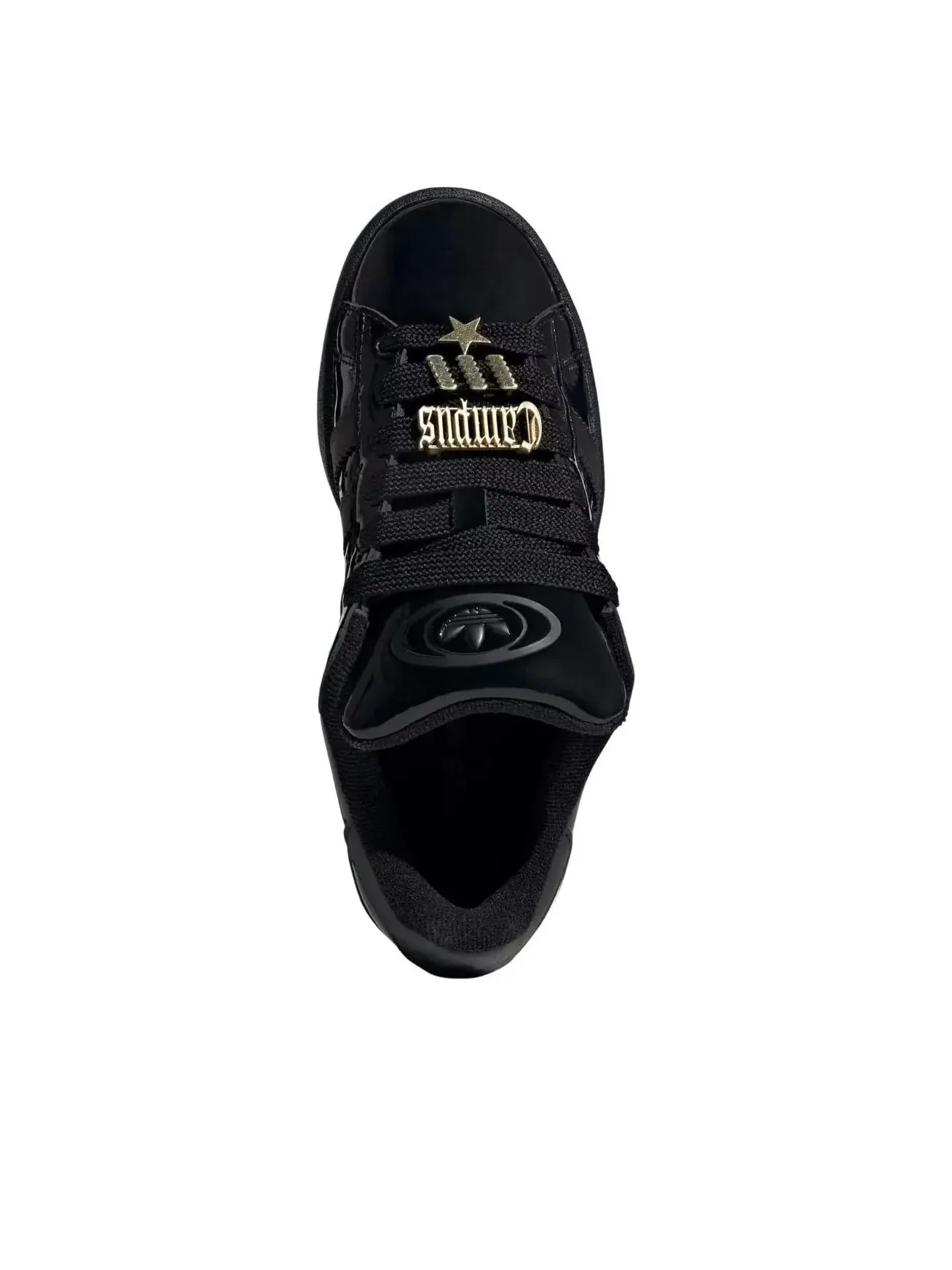 Кроссовки Adidas Campus 00S 'Black Gold Metallic' IH4364 — изображение 2 из 5, черный
