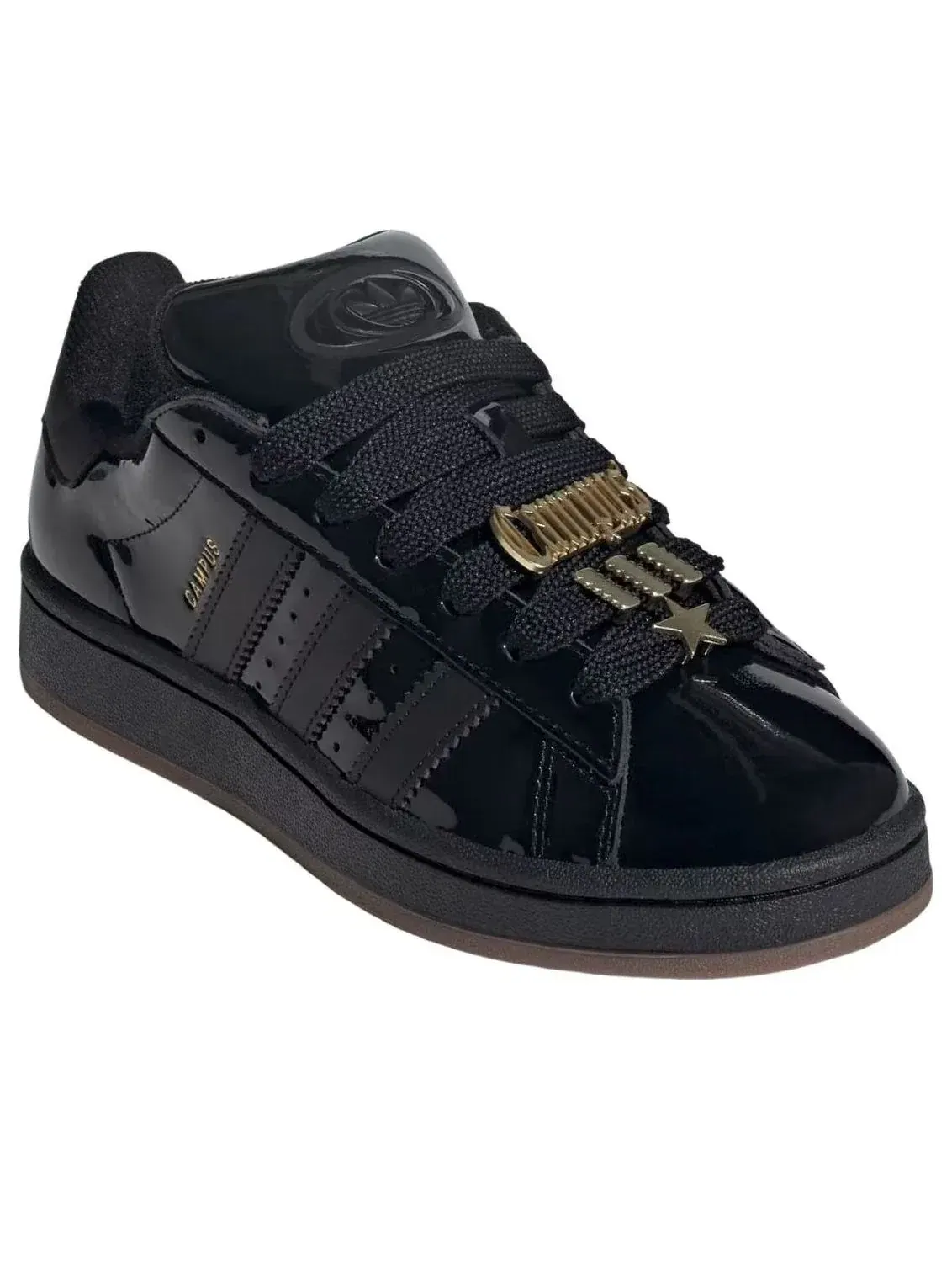 Кроссовки Adidas Campus 00S 'Black Gold Metallic' IH4364 — изображение 4 из 5, черный