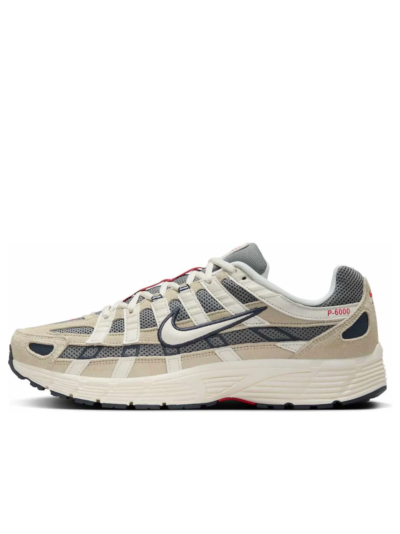 Кроссовки Nike P-6000 'Light Khaki Pale Ivory Cool Grey' — изображение 1 из 6, мульти