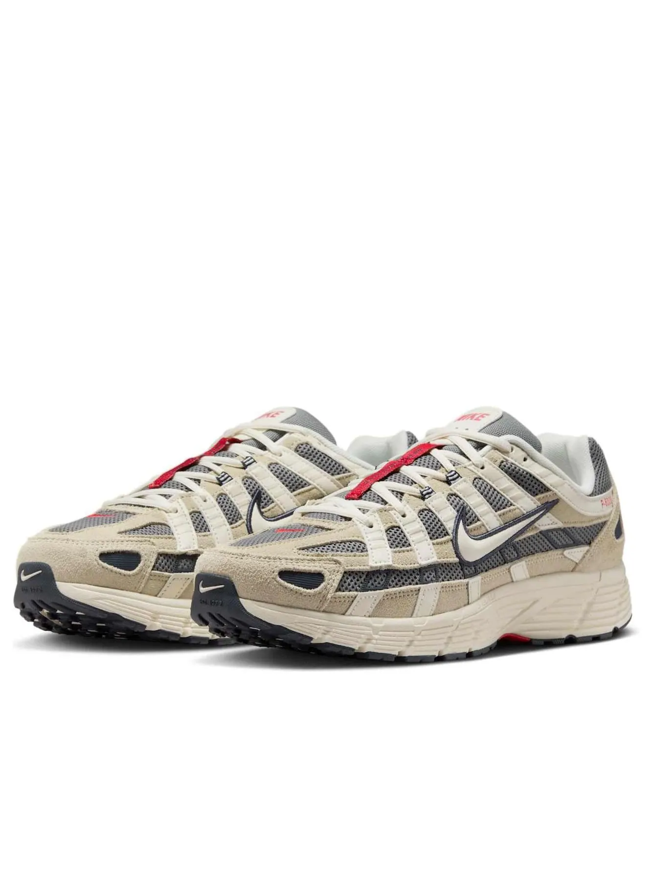 Кроссовки Nike P-6000 'Light Khaki Pale Ivory Cool Grey' — изображение 4 из 6, мульти