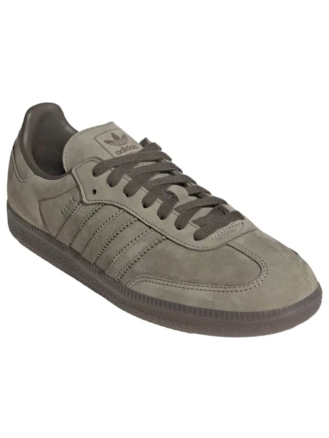 Adidas Samba OG 'Shadow Olive Clay' — изображение 4 из 5, оливковый