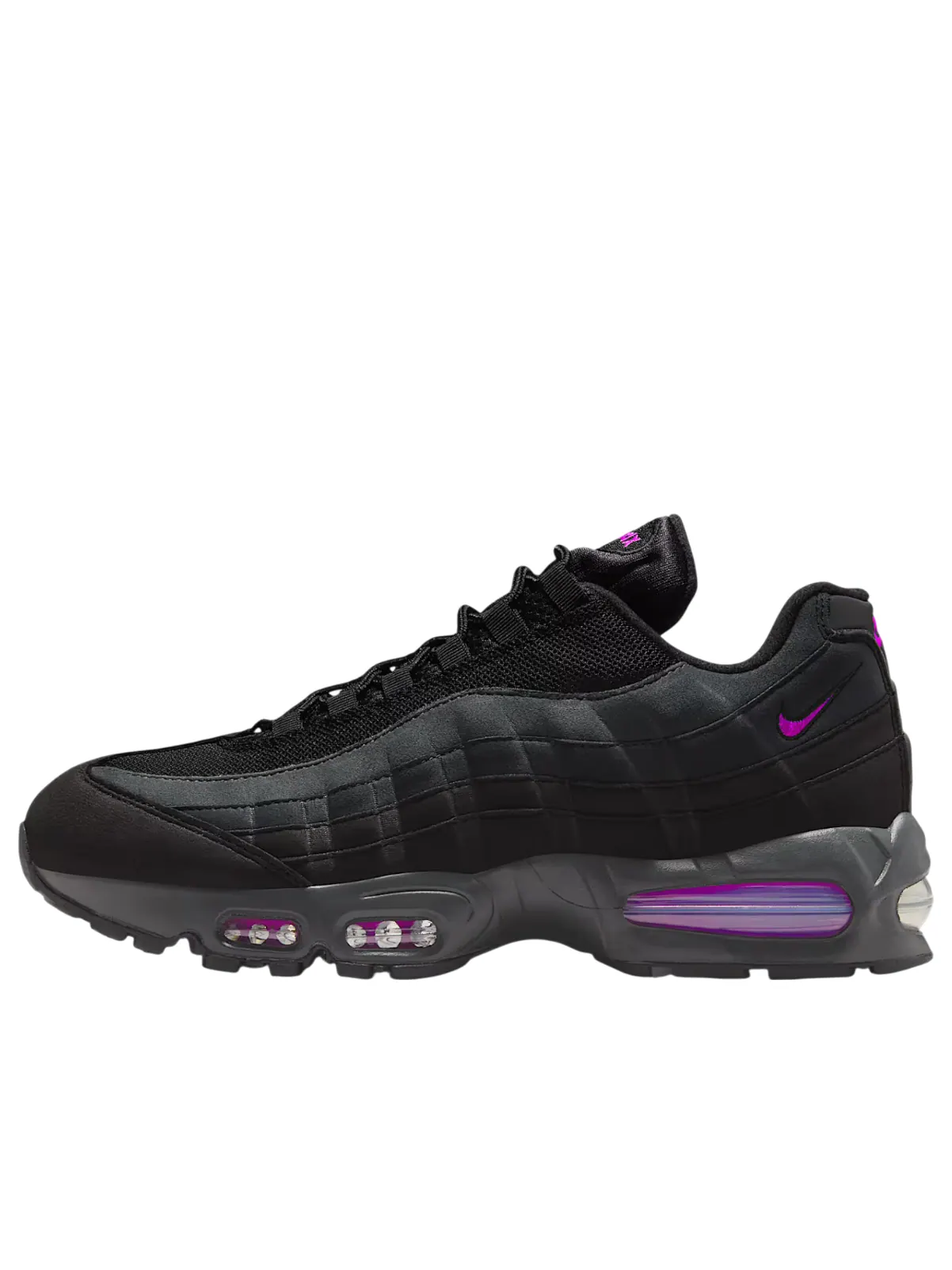 Кроссовки Nike Air Max 95 OG 'Black Vivid Purple' — изображение 1 из 5