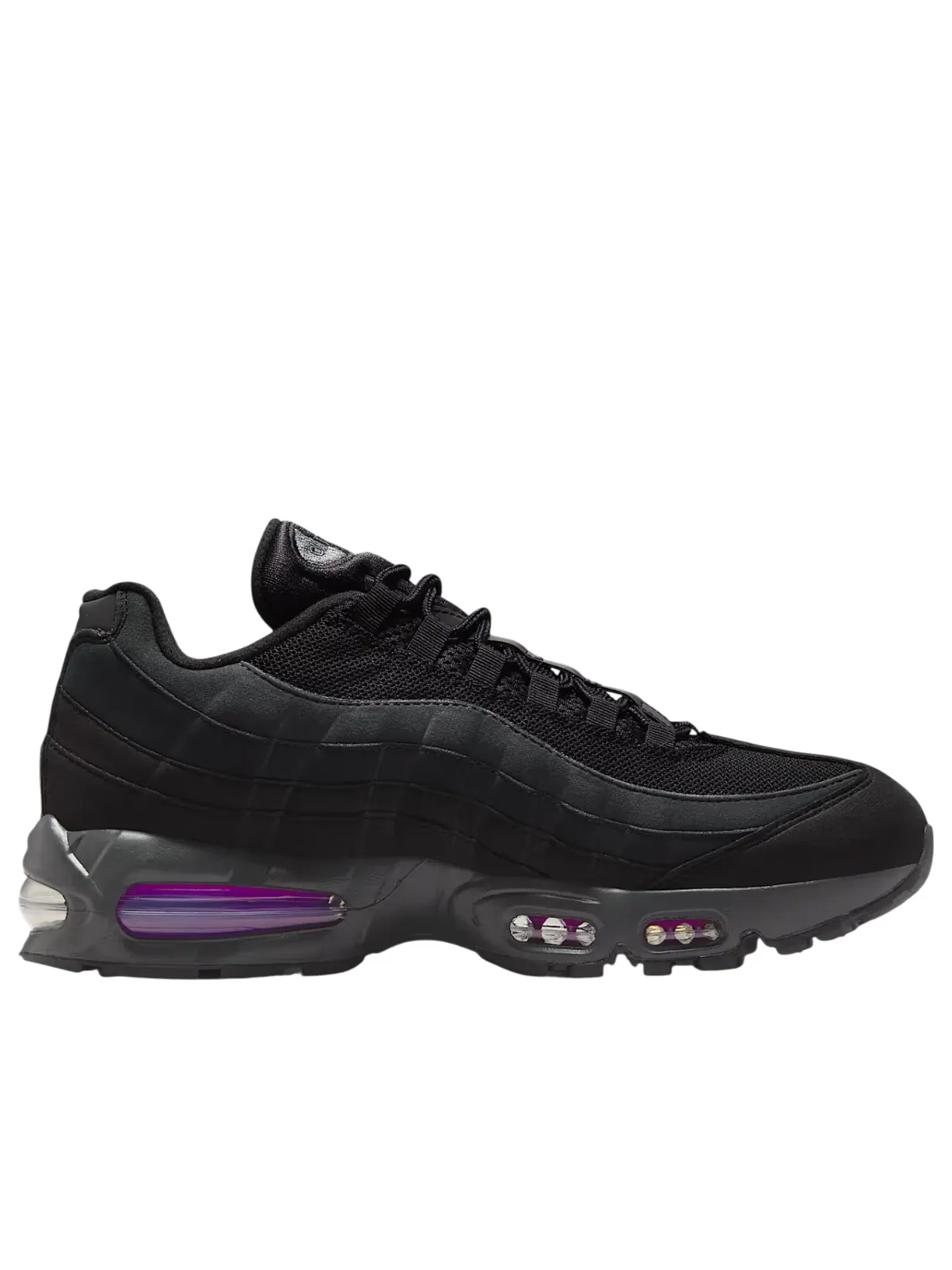 Кроссовки Nike Air Max 95 OG 'Black Vivid Purple' — изображение 2 из 5