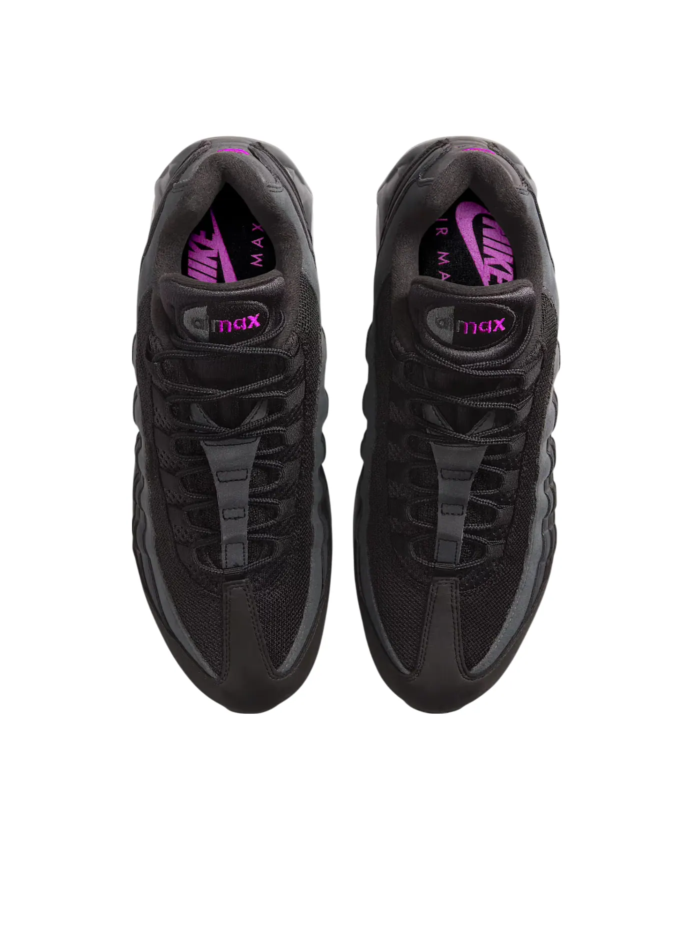 Кроссовки Nike Air Max 95 OG 'Black Vivid Purple' — изображение 4 из 5