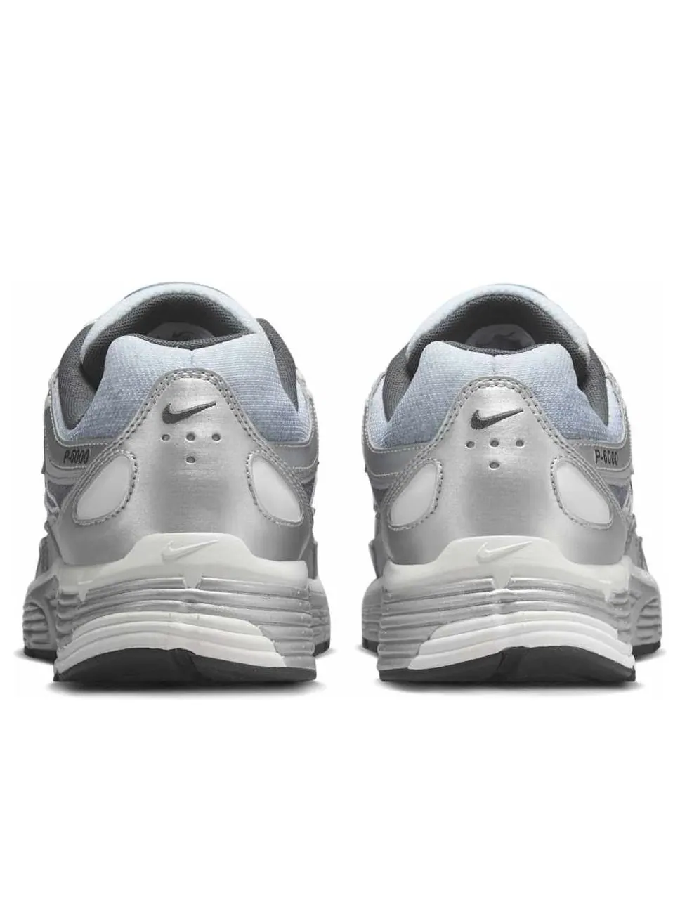 Кроссовки Nike P-6000 'Metallic Silver Wolf Grey' — изображение 3 из 6, серебряный