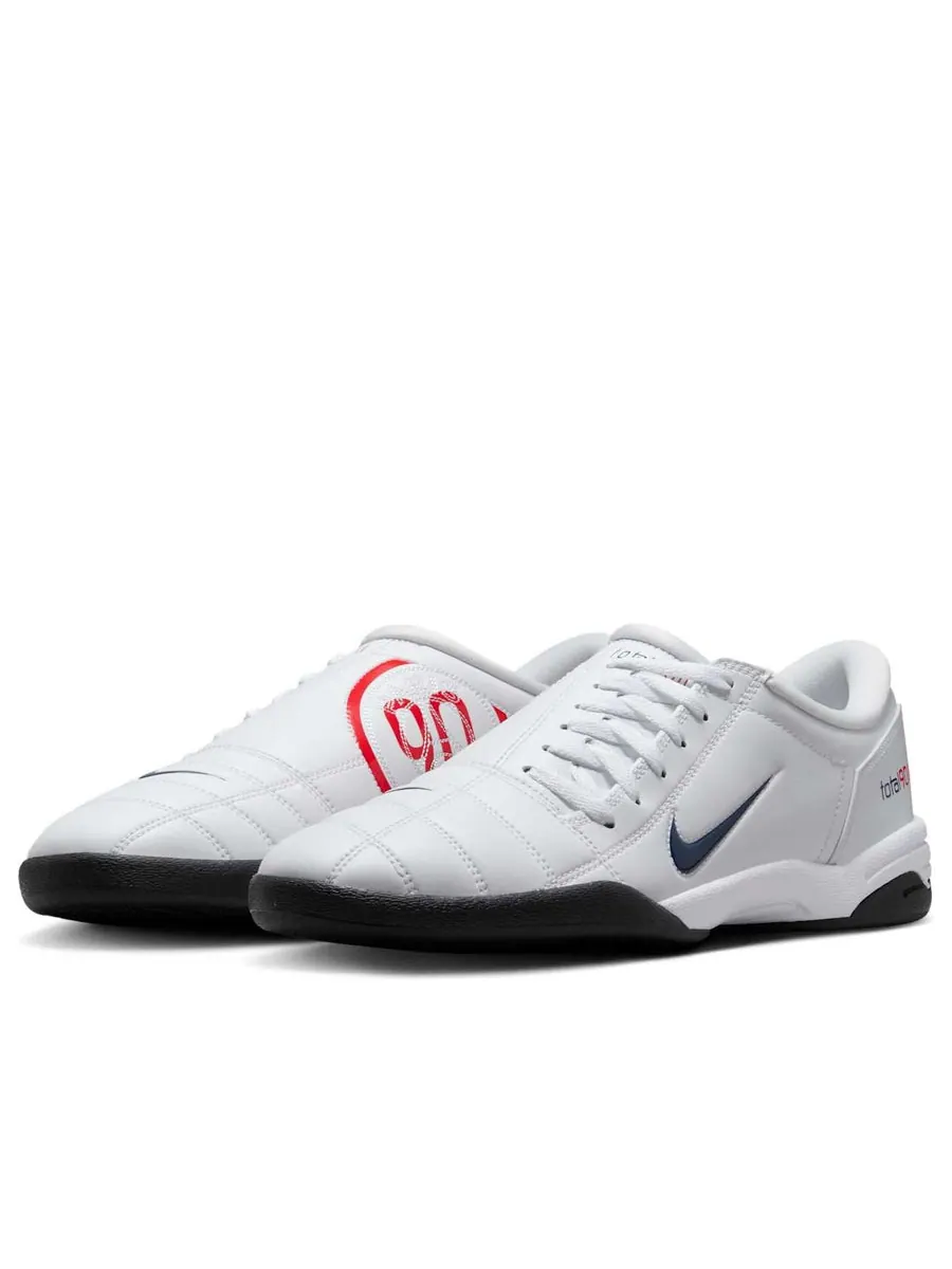 Кроссовки Nike x PSG Paris Saint-Germain Total 90 3 SP 'White Midnight Navy' — изображение 3 из 6, белый