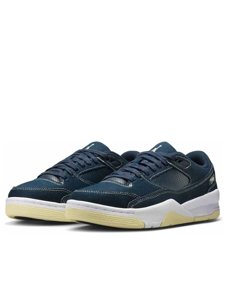 Кроссовки (WMNS) Air Jordan Flight Court 'Denim' — изображение 3 из 6, синий