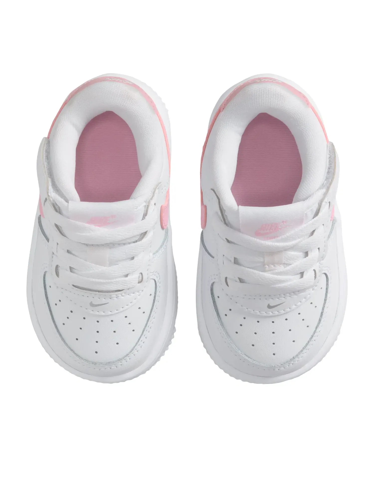 Детские кроссовки с липучкой и шнуровкой Nike Air Force 1 Low EasyOn — изображение 4 из 6, белый