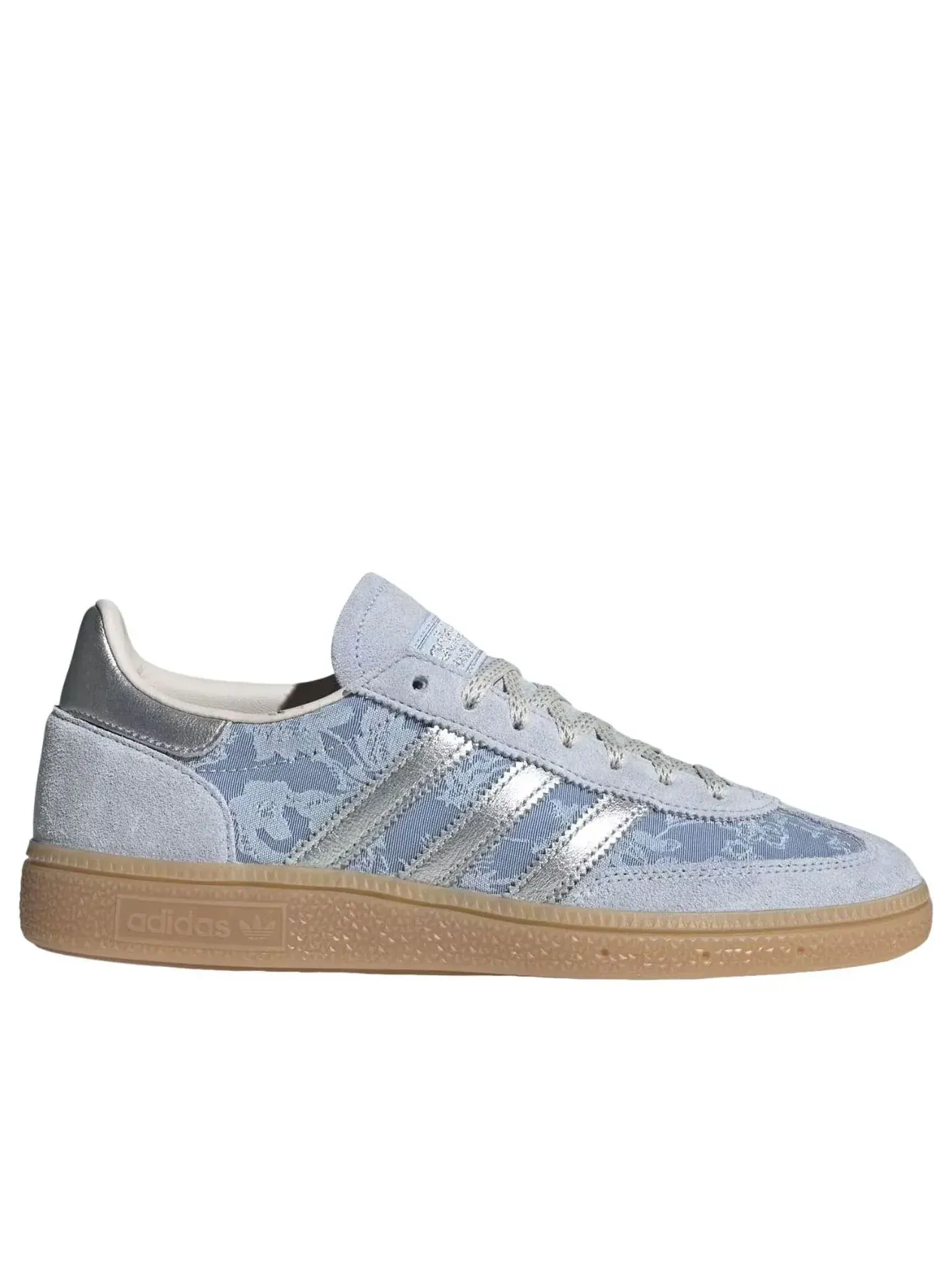 Кроссовки (WMNS) Adidas Handball Spezial 'Crystal Sky Silver Metallic Chalk White' — изображение 6 из 6, синий