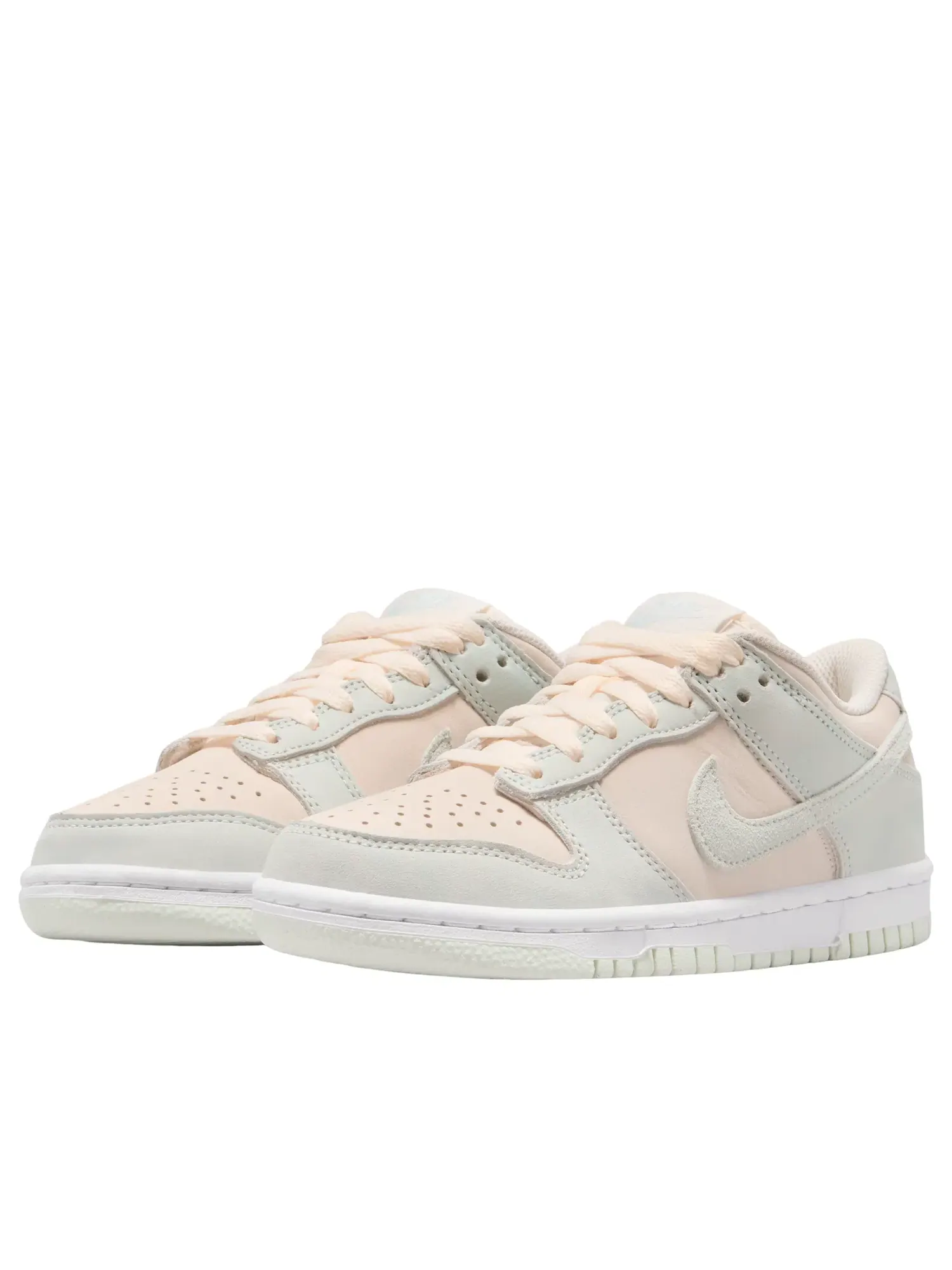 Кроссовки Nike Dunk Low Suede 'Chalk Barely Green' IH4574-100 — изображение 4 из 6, зеленый