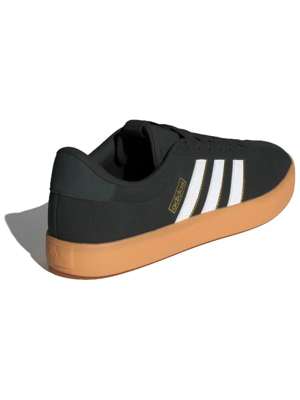 Кроссовки vl court 3.0 Adidas — изображение 2 из 3, черный/белый/коричневый