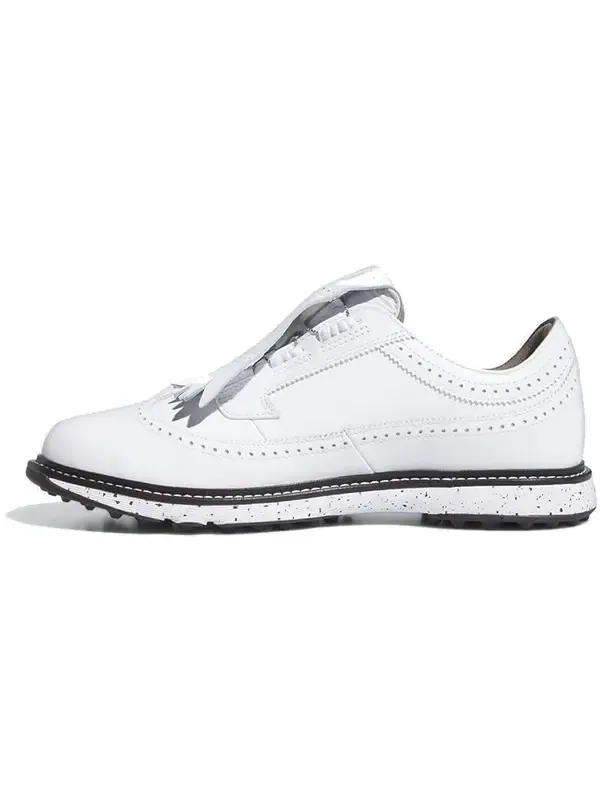 Кроссовки mc87 spikeless golf 'white iron metallic' Adidas — изображение 2 из 4, белый/металлик/черный