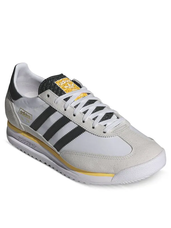 Кроссовки sl 72 rs 'white black spark' Adidas — изображение 3 из 4, белый/черный