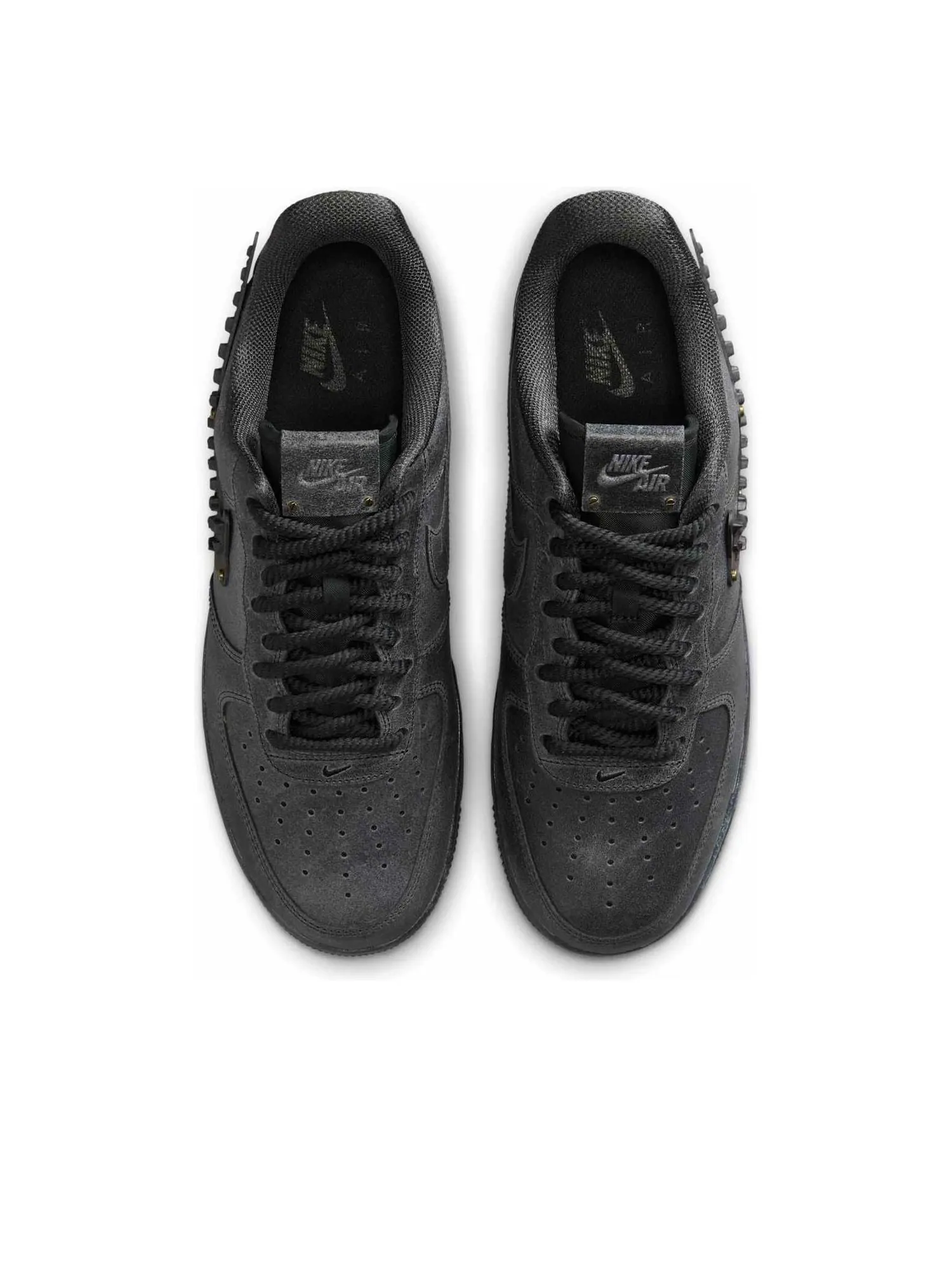 Кроссовки Nike Air Force 1 '07 LV8 'Medium Ash Anthracite' — изображение 4 из 7, черный