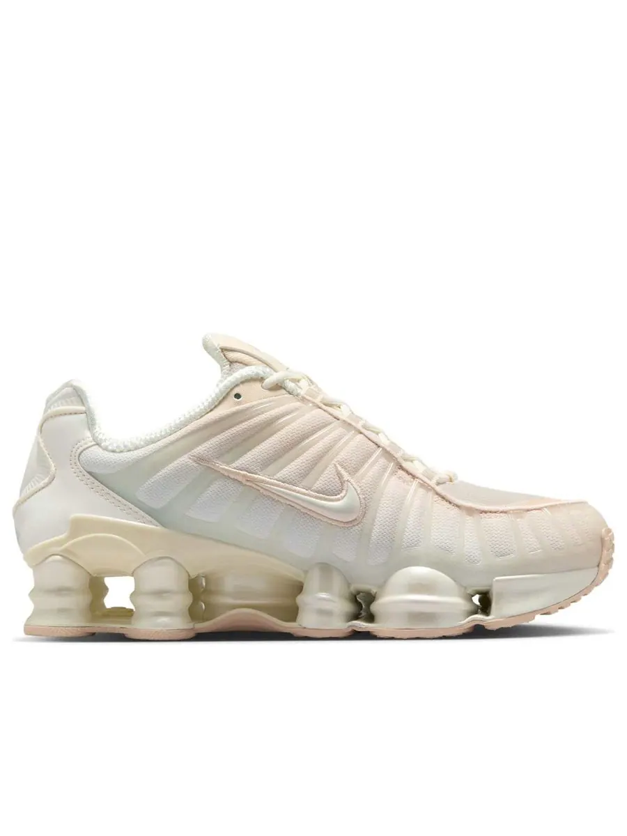 Кроссовки (WMNS) Nike Shox TL 'Pearl White' — изображение 2 из 6, бежевый