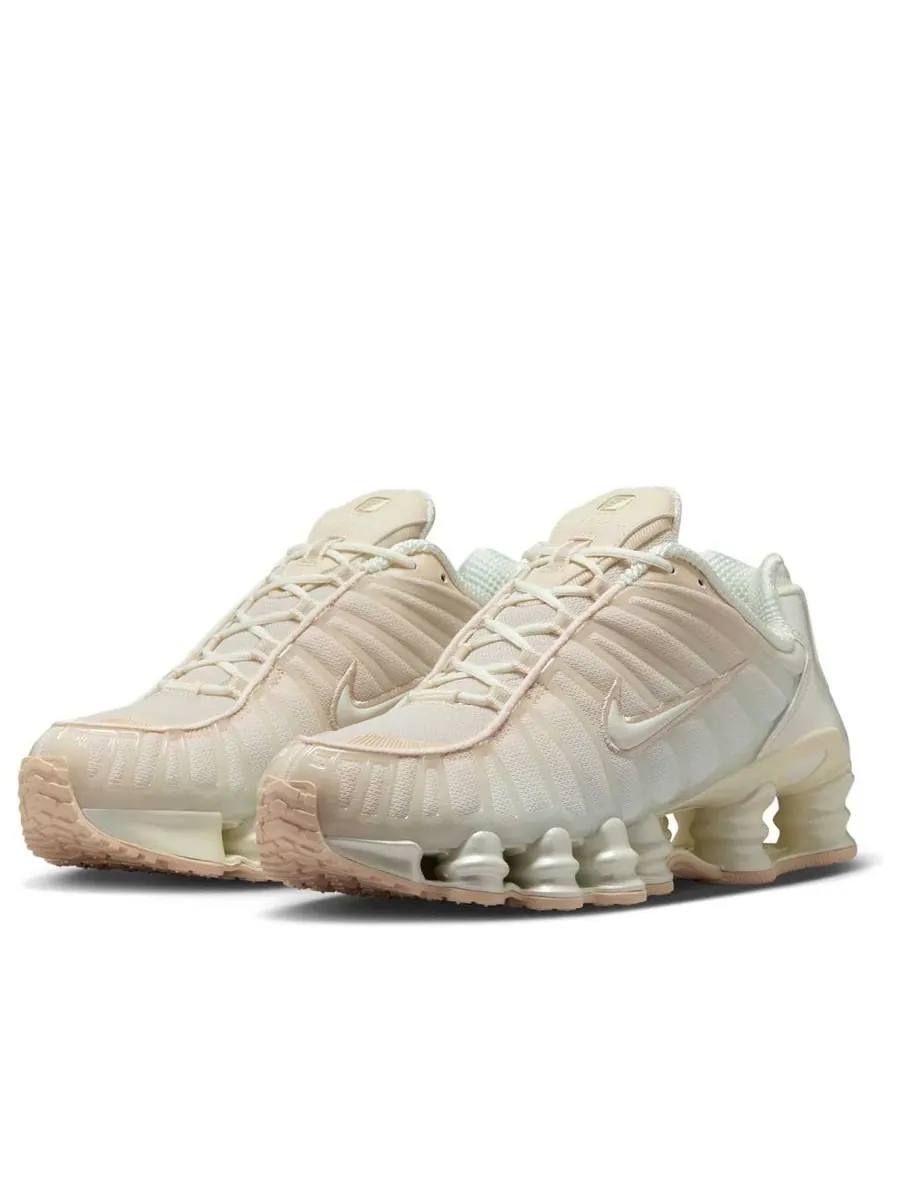 Кроссовки (WMNS) Nike Shox TL 'Pearl White' — изображение 3 из 6, бежевый