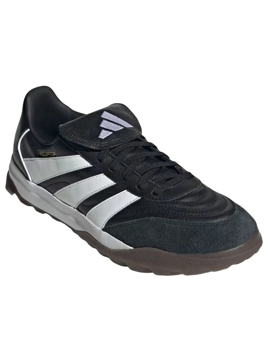 Кроссовки Adidas Predator Turf Trainer 'Black White Gum' — изображение 4 из 5
