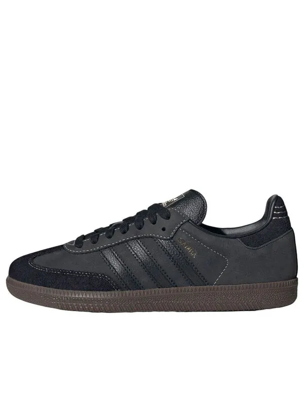 Кроссовки самба ог Adidas — изображение 1 из 4, черный/черный/песочный
