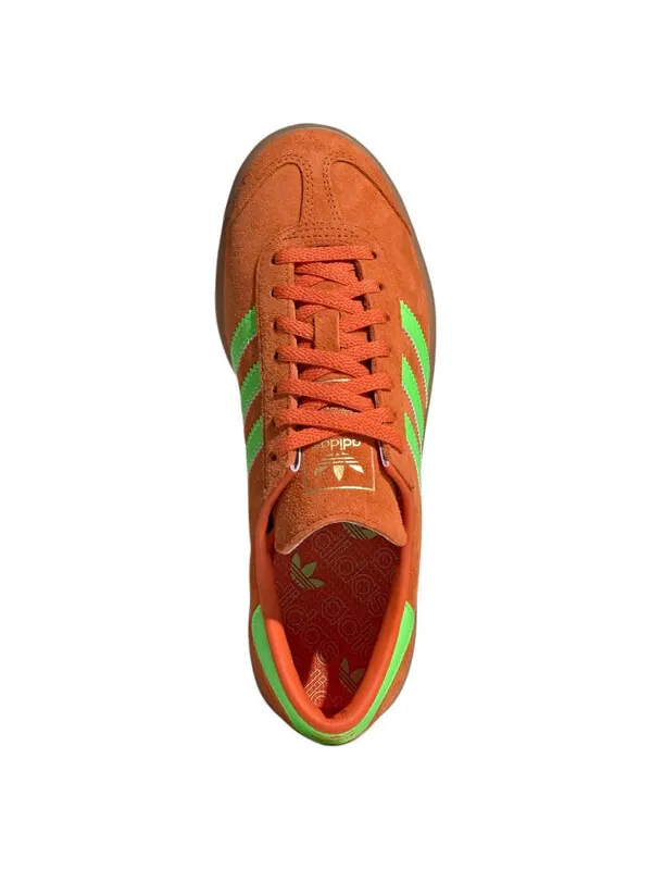 Кроссовки оригиналы гамбург Adidas — изображение 3 из 3, оранжевый/зеленый