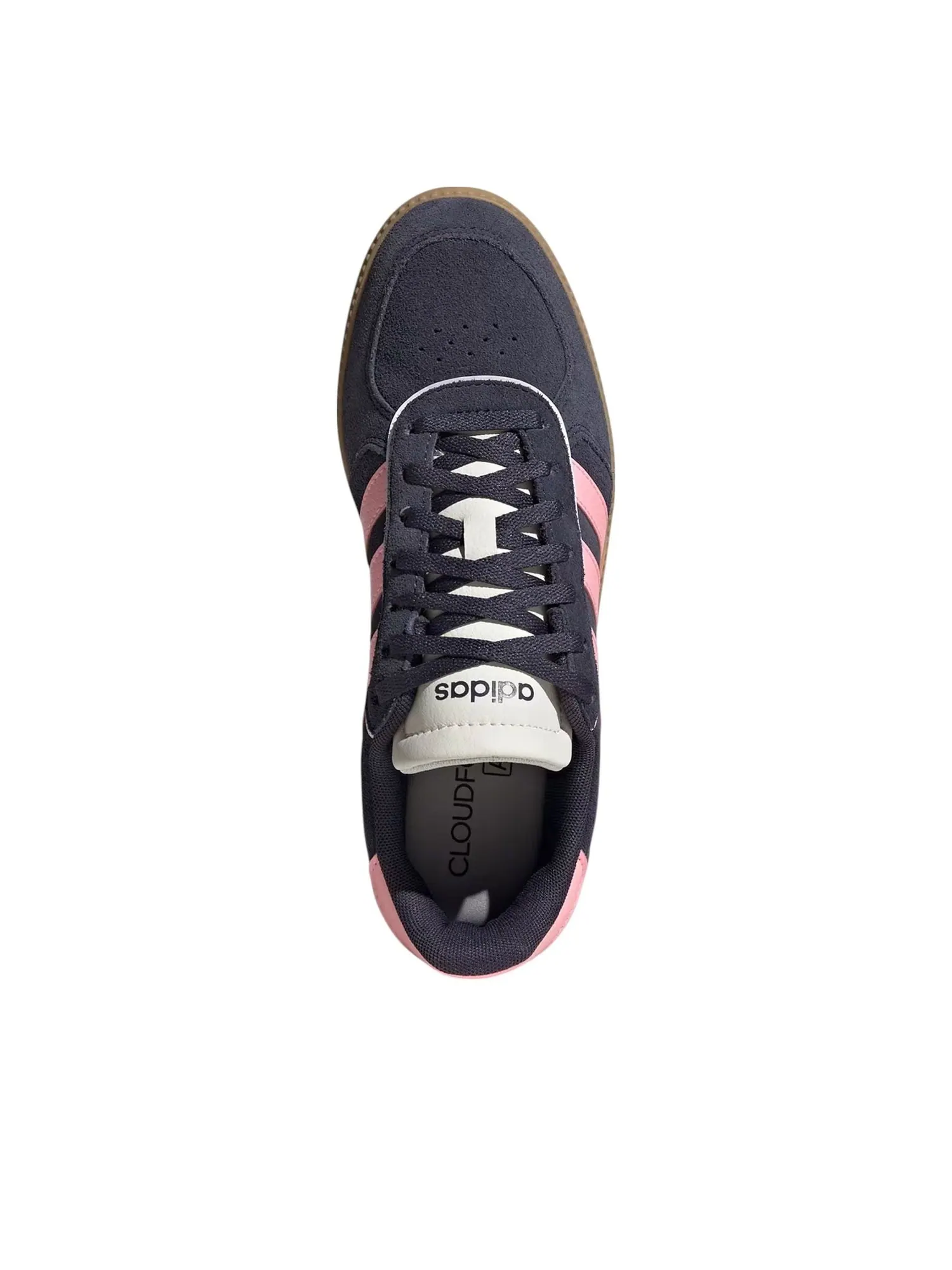 Кроссовки (WMNS) adidas Breaknet Sleek 'Shadow Navy Pink Spark' — изображение 4 из 5, темно-синий
