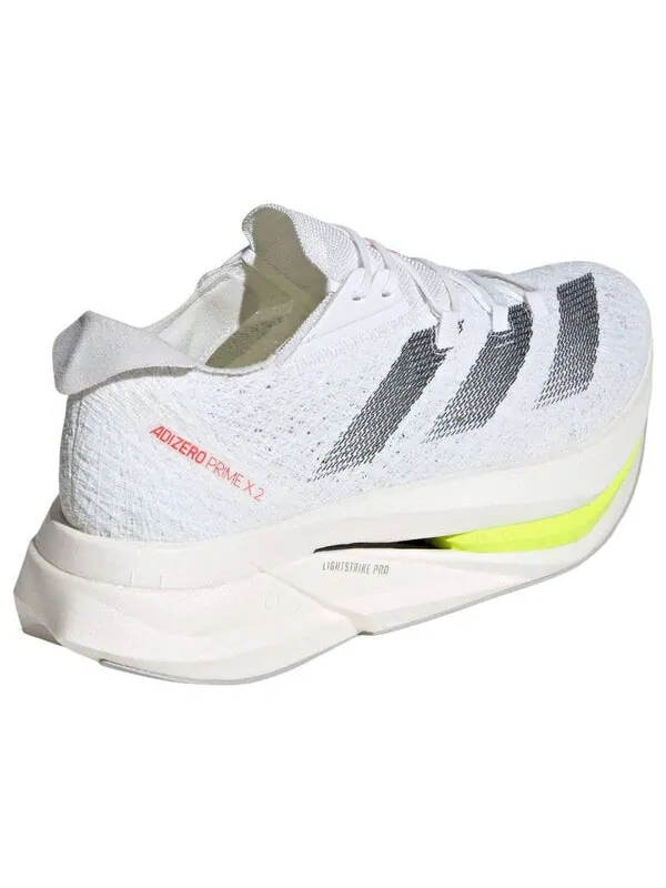 Кроссовки adizero prime x 2.0 strung 'white black lucid red' Adidas — изображение 4 из 4, белый/черный/красный